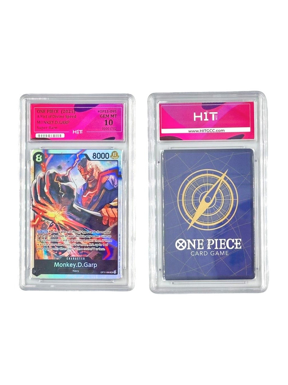 One Piece Monkey.D.Garp Super Rare (A Fist of Divine Speed) 00001782