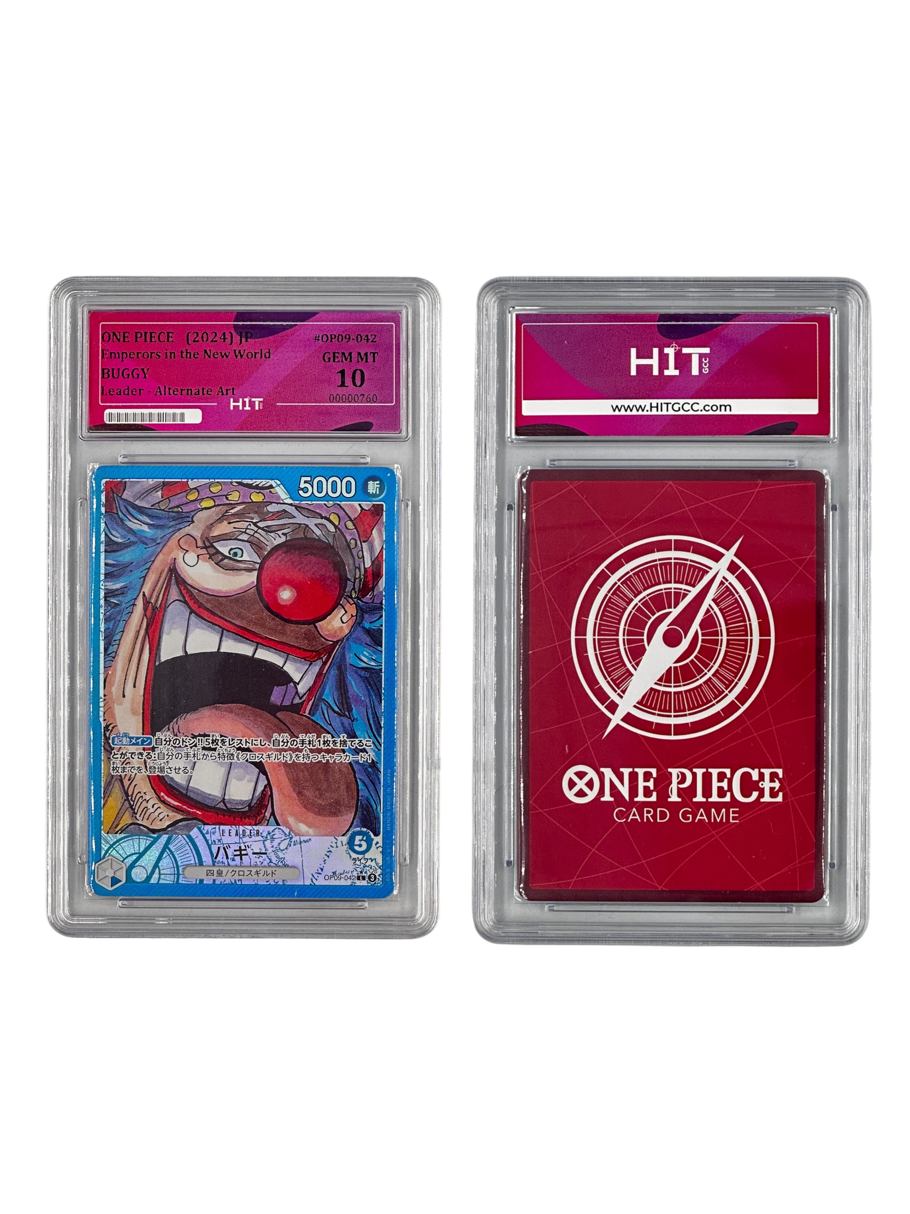 One Piece Buggy Leader - Alternate Art (JP Emperors in the New World) 00000760