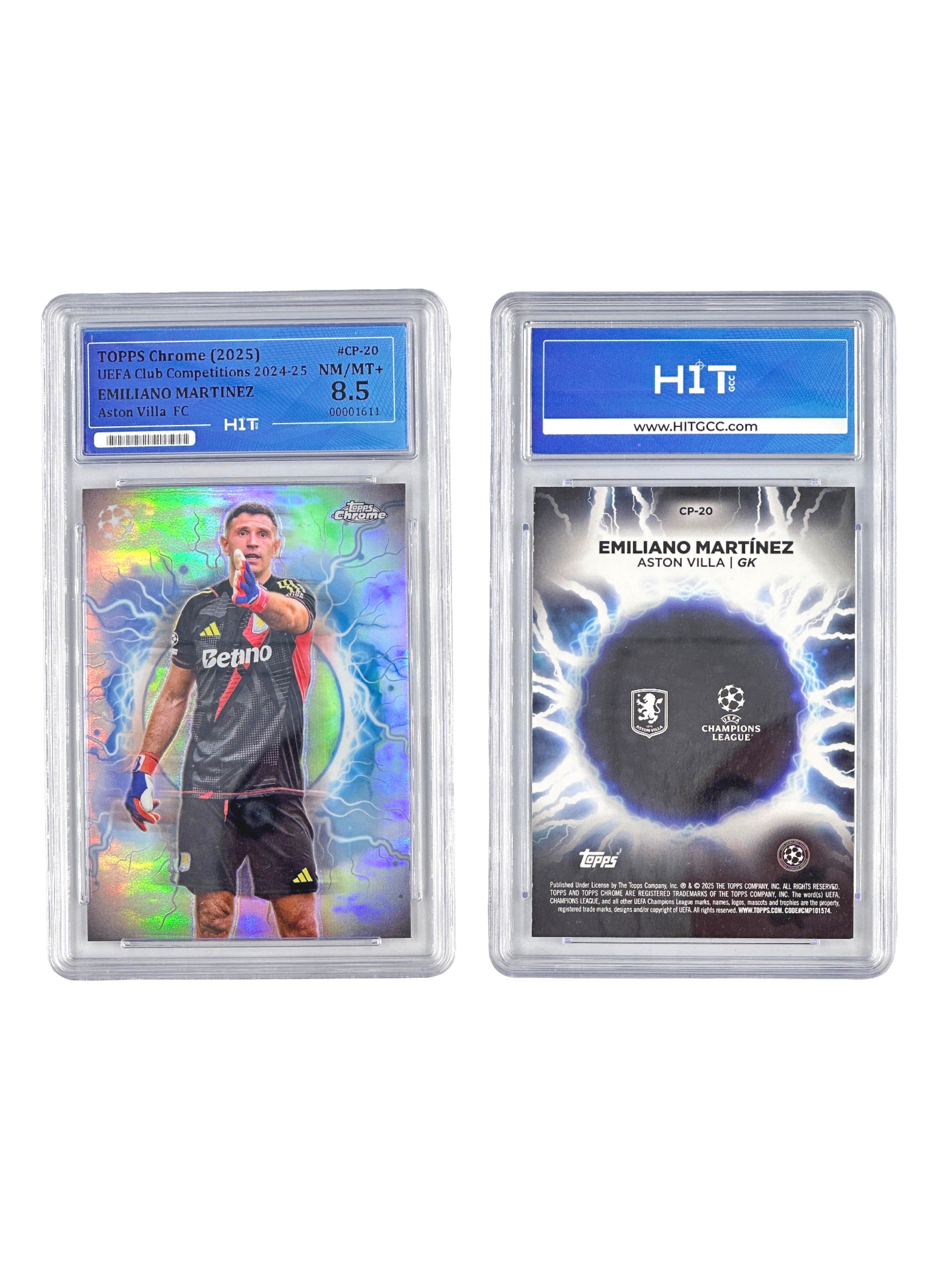 Topps Chrome Emiliano Martinez (UEFA Club Competition) 00001611