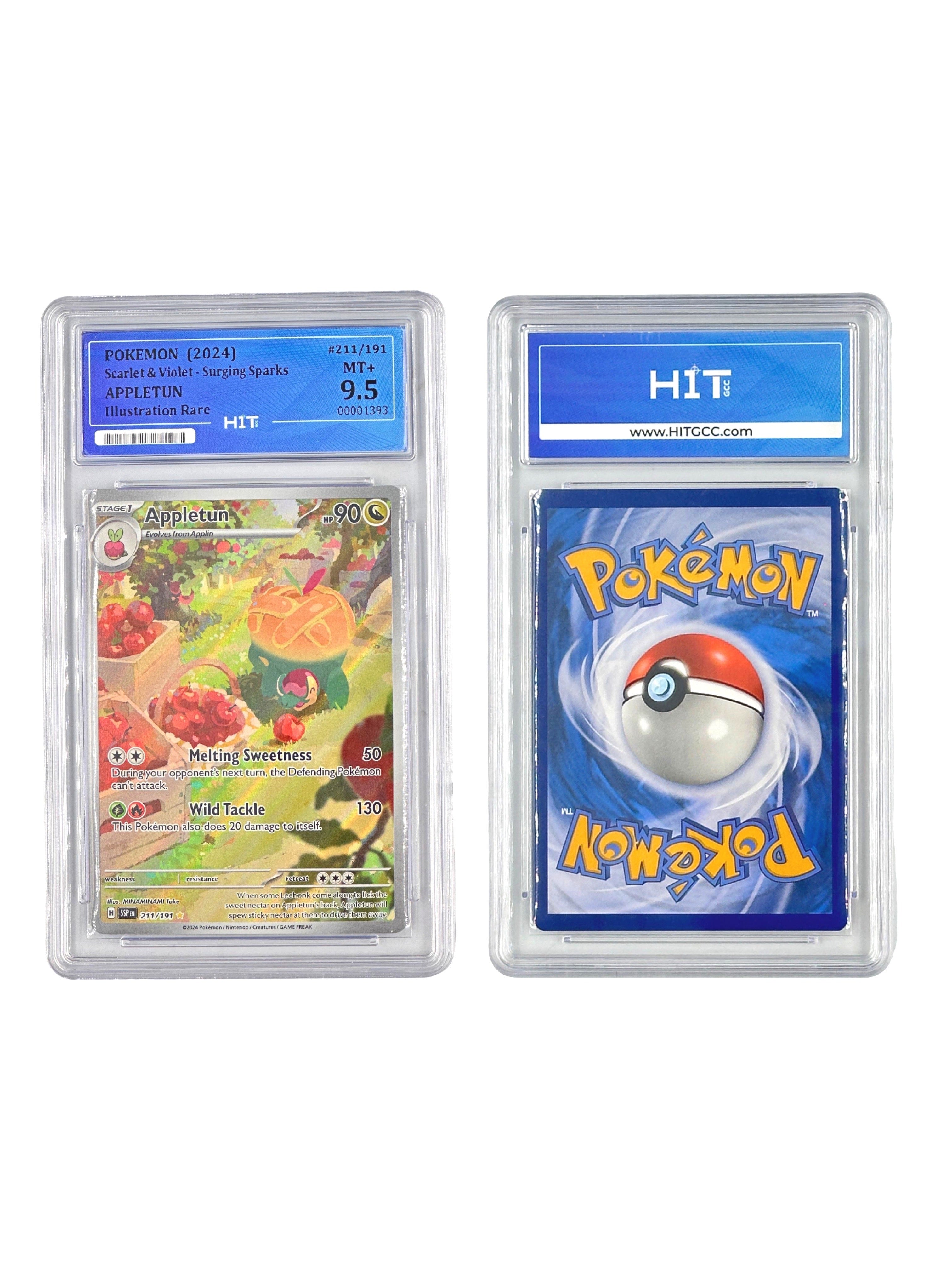 Pokémon Appletun Illustration Rare (Scarlet & Violet - Surging Sparks) 00001393