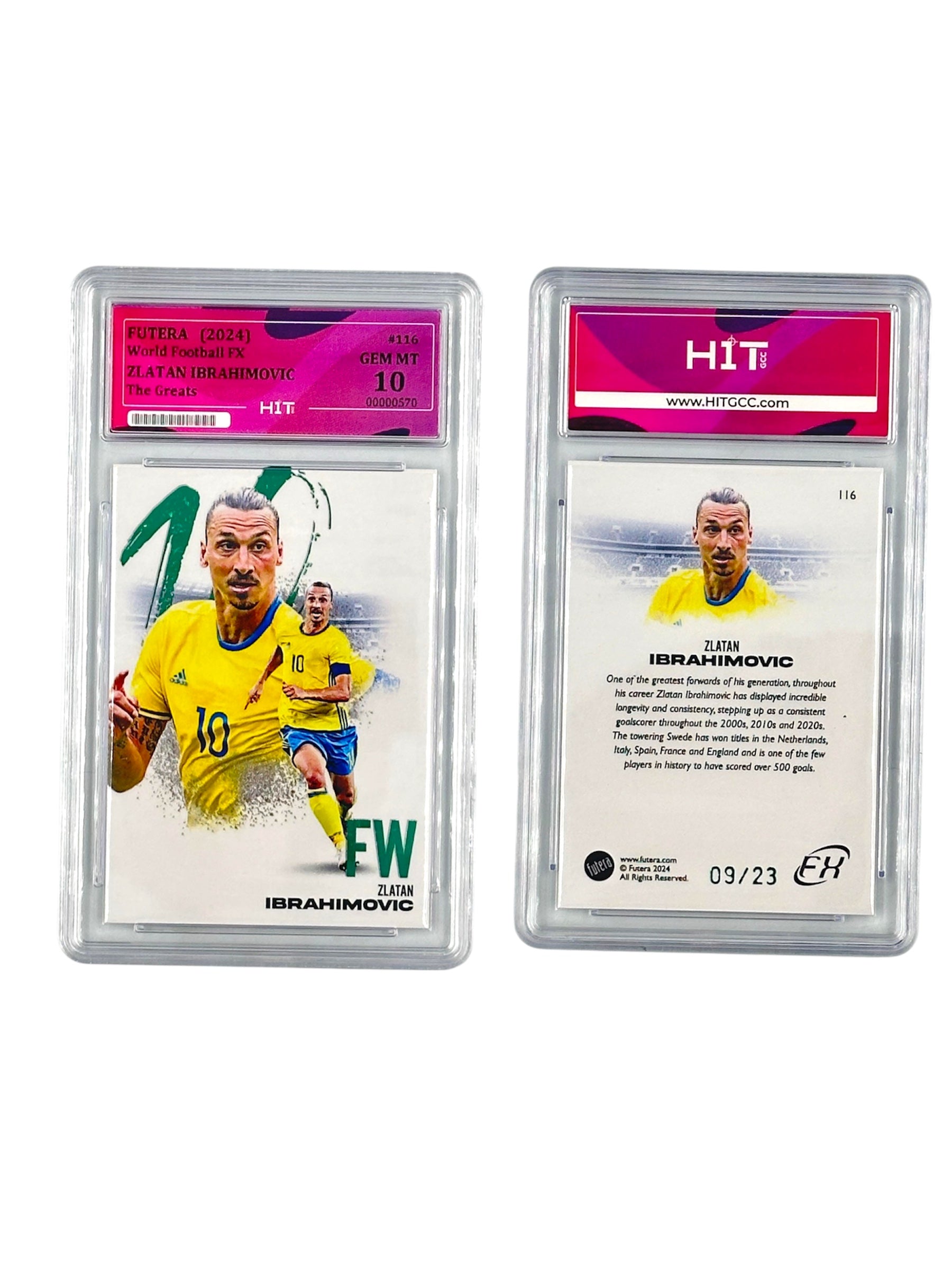 Futera Zlatan Ibrahimovic (2024 World Football FX The Greats) 00000570
