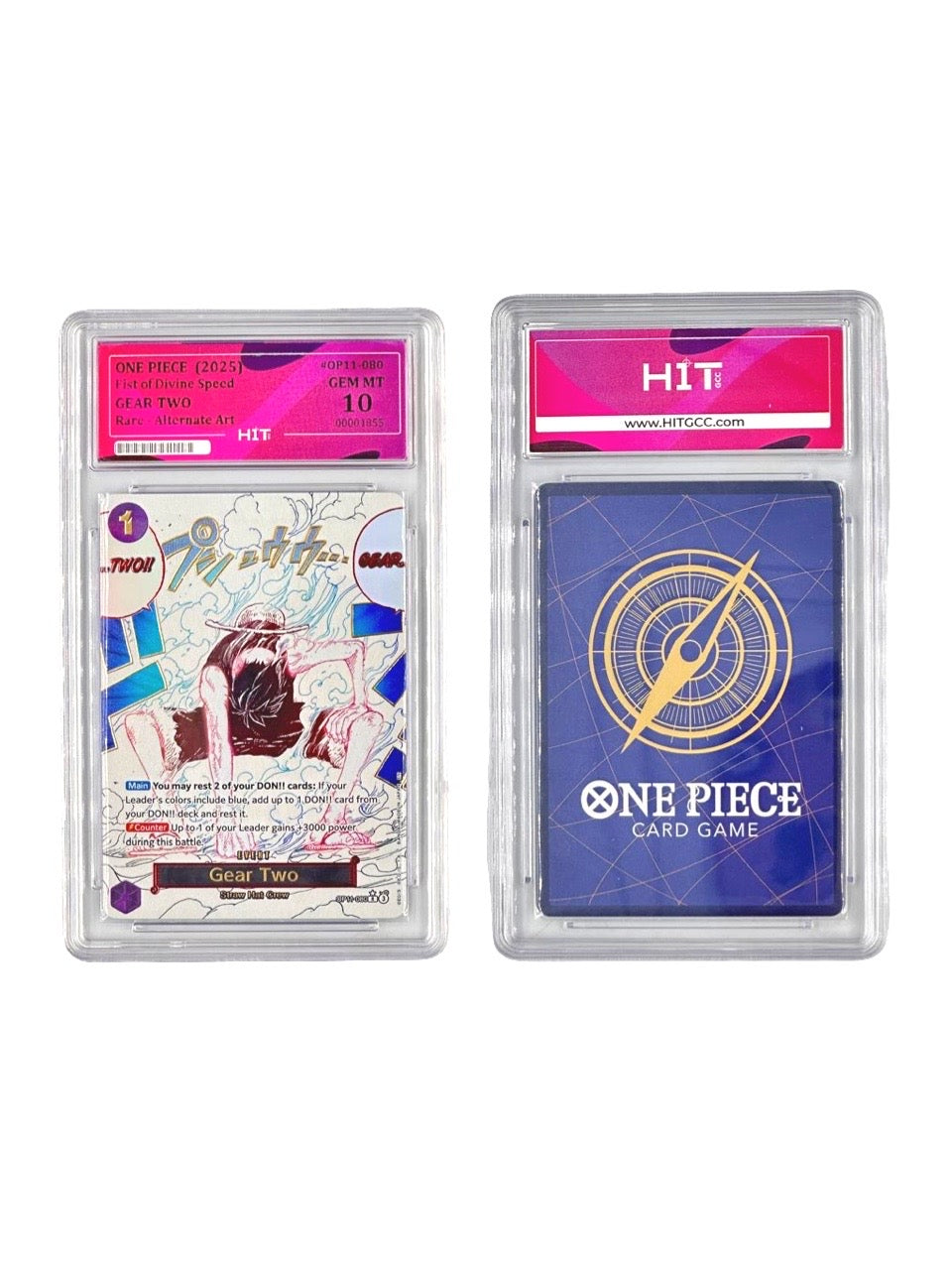 One Piece Gear Two Rare Alternate Art (OP11-080) 00001855