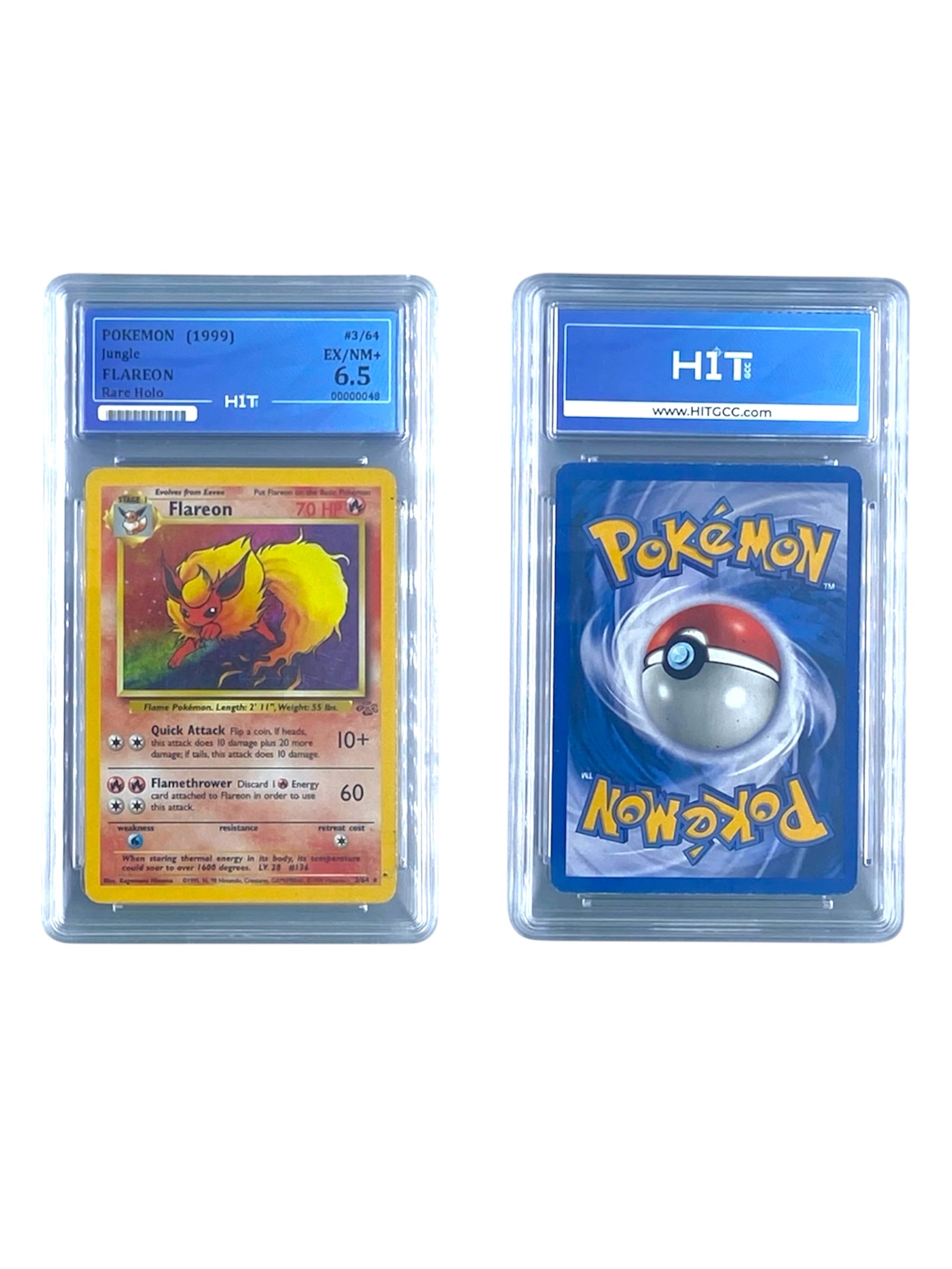 Pokémon Flareon Rare Holo (Jungle) 00000048