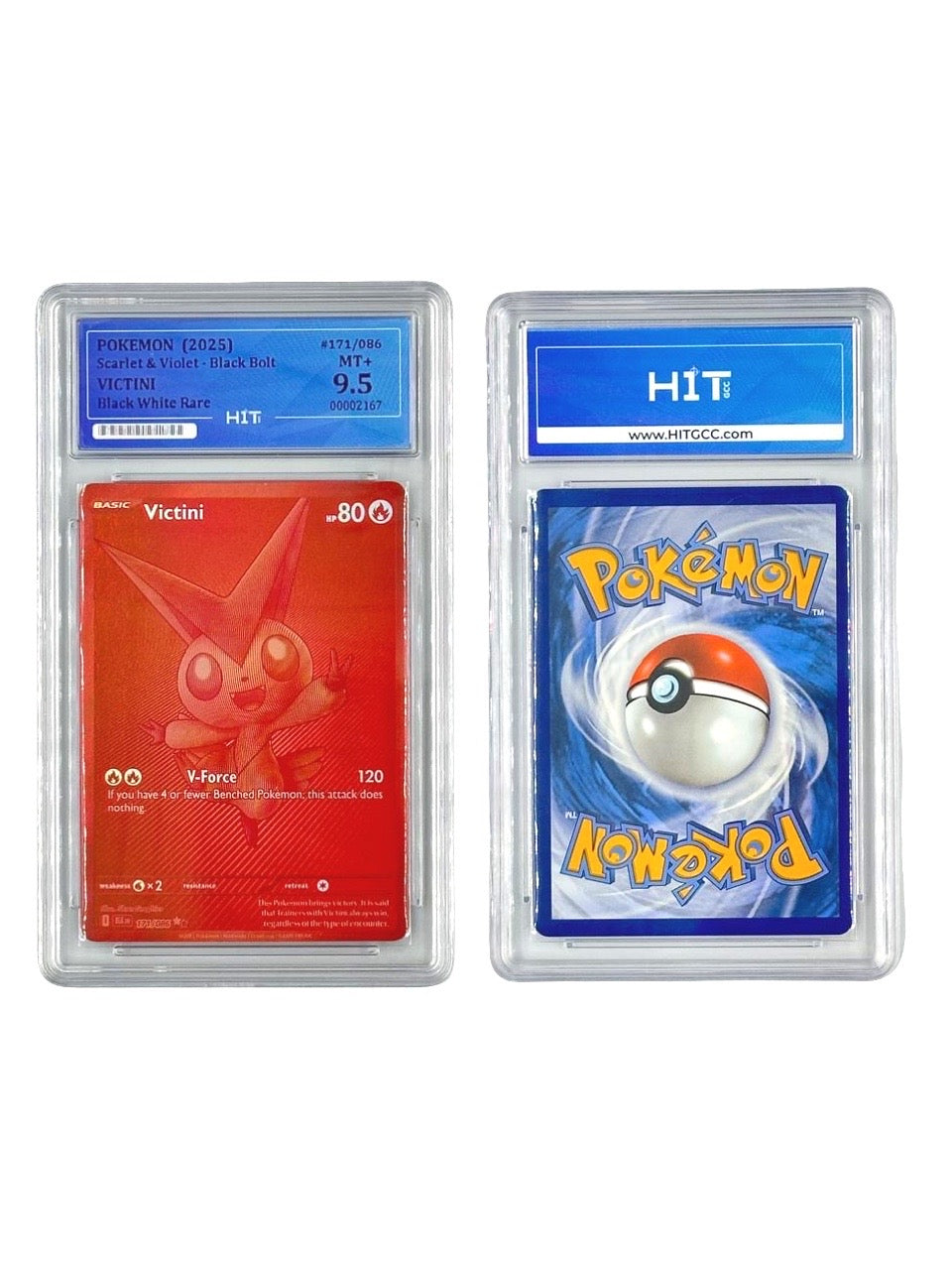 Pokémon Victini Black White Rare (Scarlet & Violet - Black Bolt) 00002167