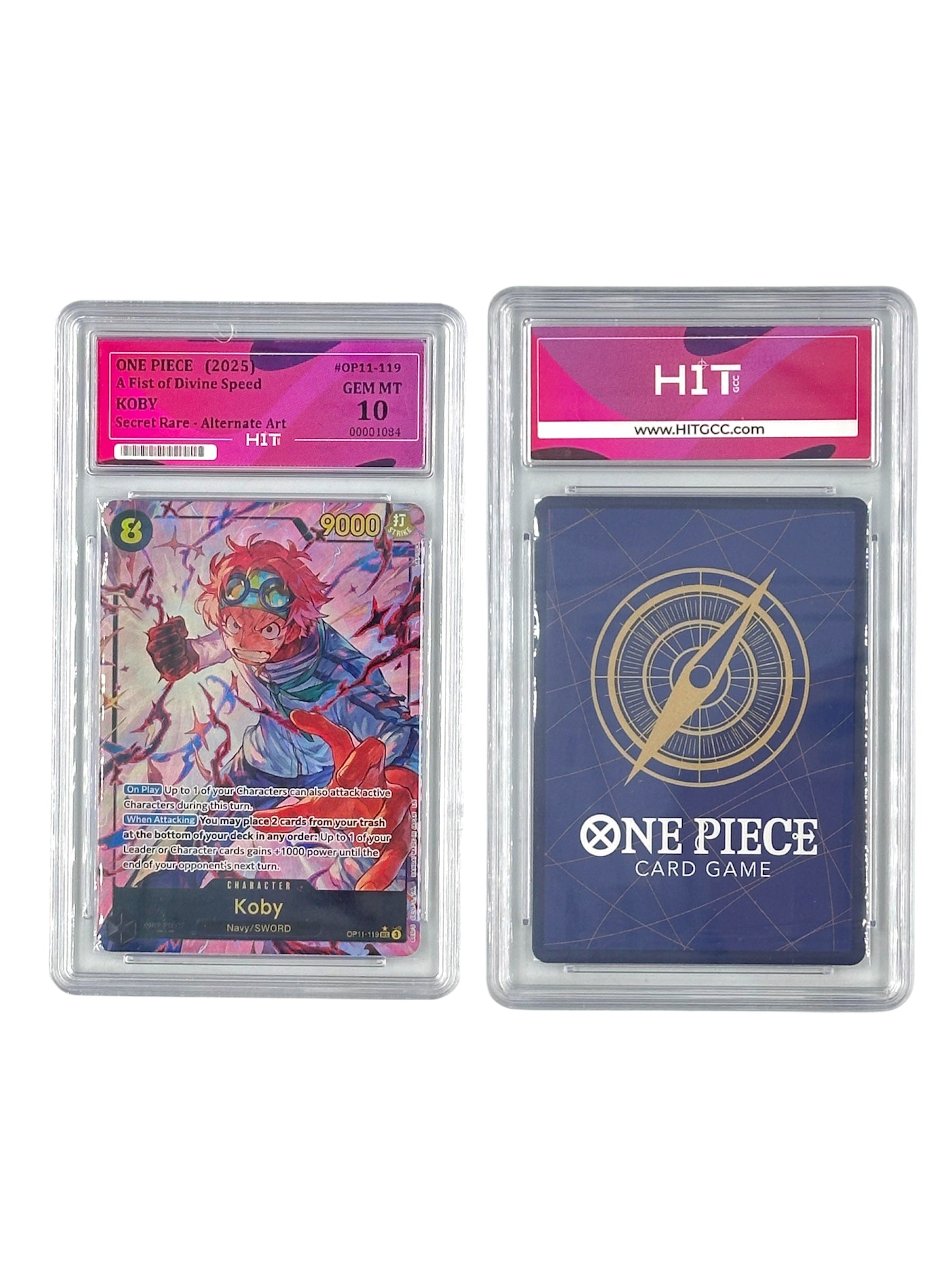 One Piece Koby Secret Rare - Alternate Art (OP11) 00001084