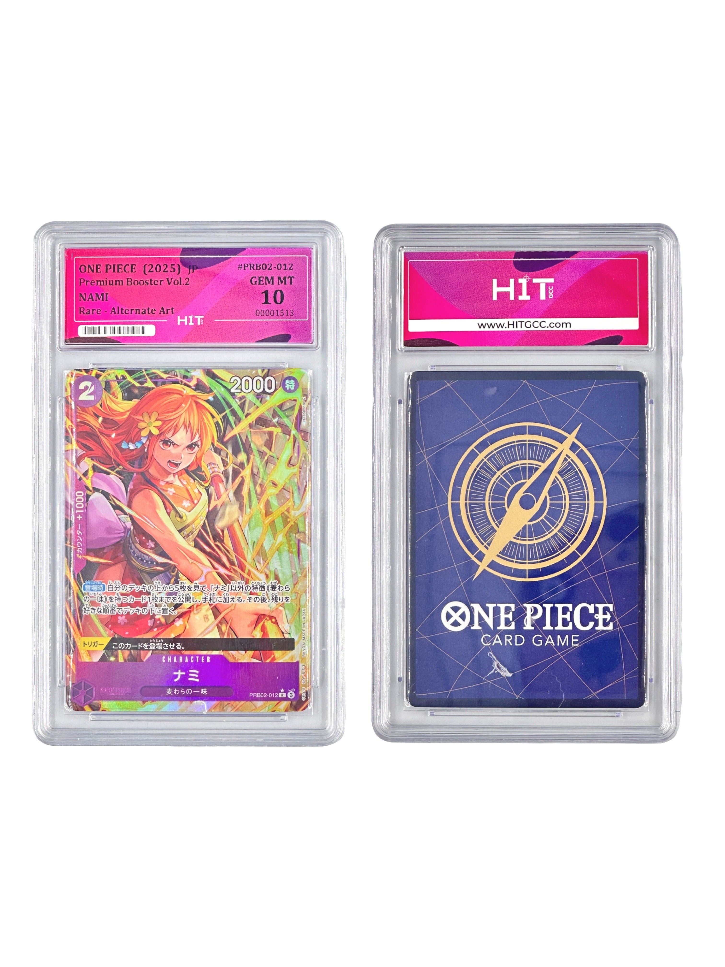 One Piece Nami Rare Alternate Art (JP Premium Booster Vol.2) 00001513