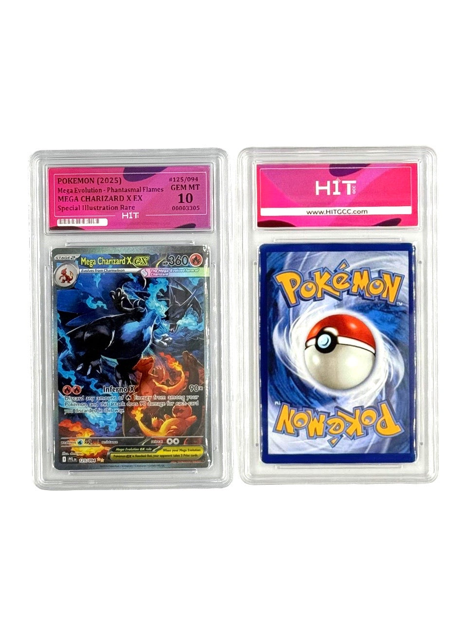 Pokémon Mega Charizard X EX Special Illustration Rare (Mega Evolution - Phantasmal Flames) 00003305