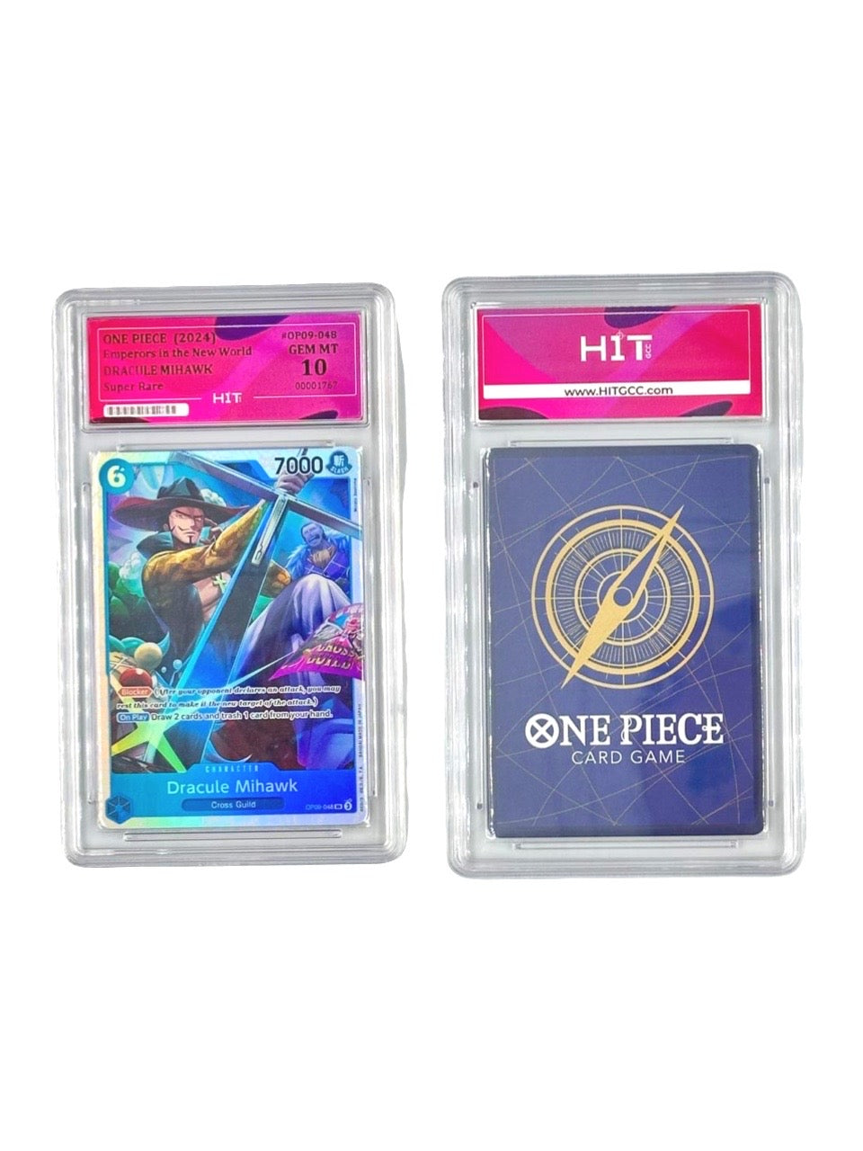 One Piece Dracule Mihawk Super Rare (OP09) 00001767