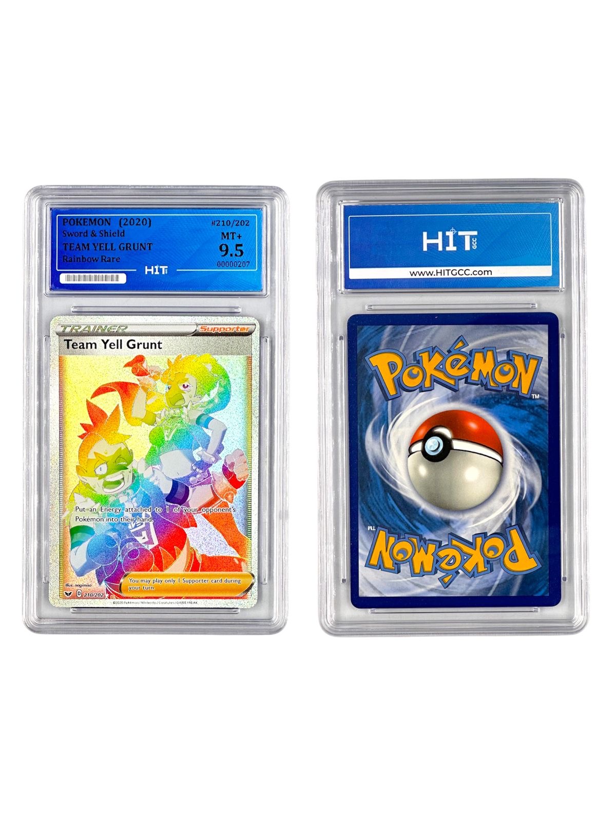 Pokémon Team Yell Grunt Rainbow Rare (Sword & Shield) 00000207