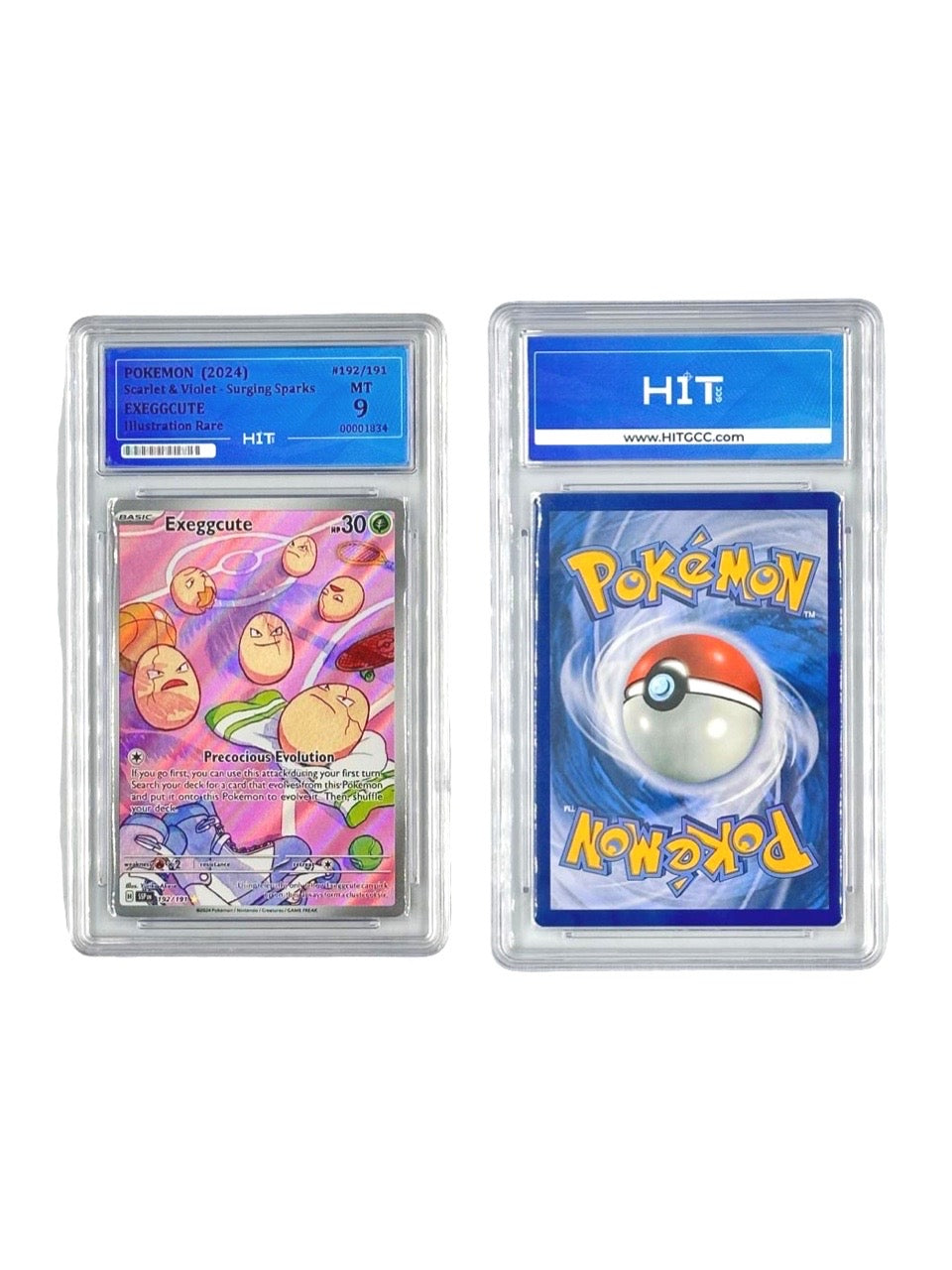 Pokémon Exeggcute Illustration Rare (Scarlet & Violet - Surging Sparks) 00001834