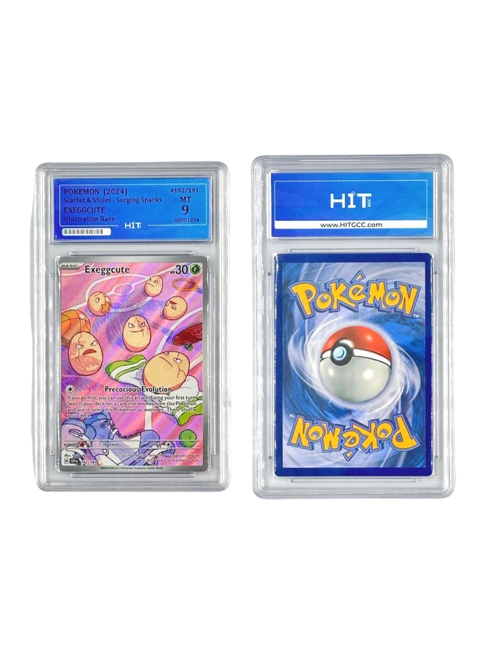 Pokémon Exeggcute Illustration Rare (Scarlet & Violet - Surging Sparks) 00001834