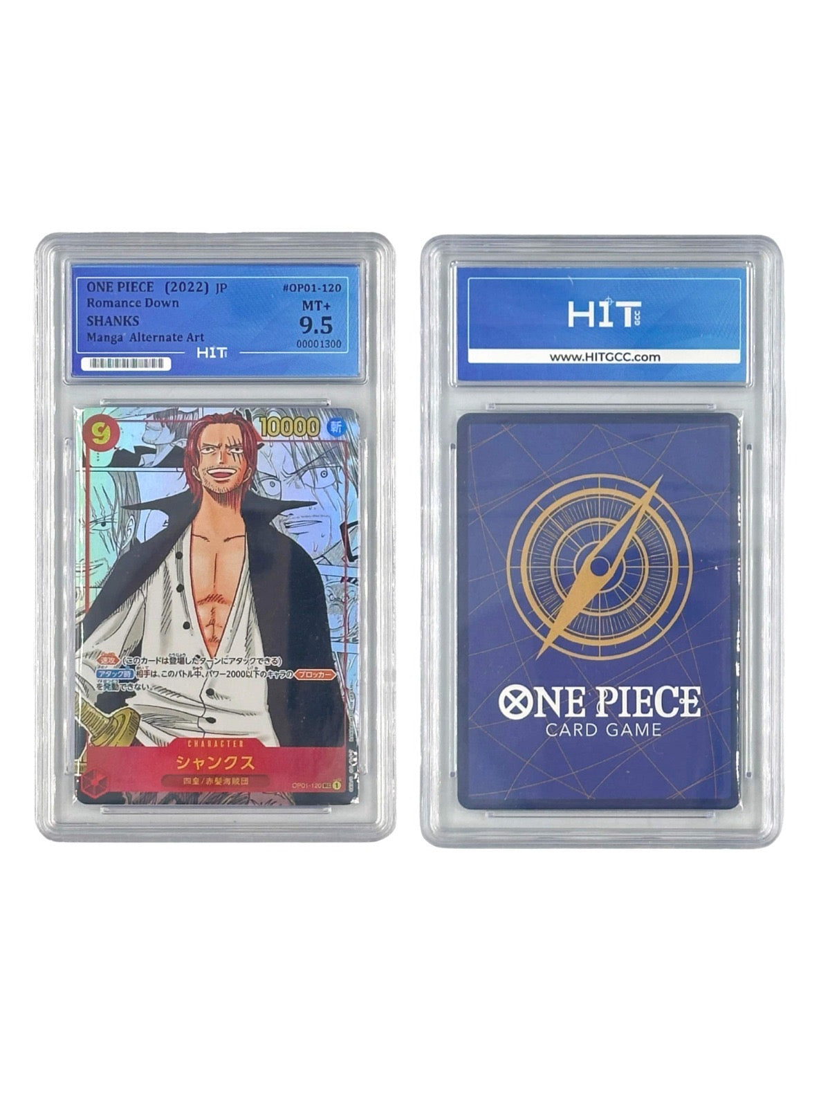 One Piece Shanks Manga Alternate Art (JP Romance Down) 00001300