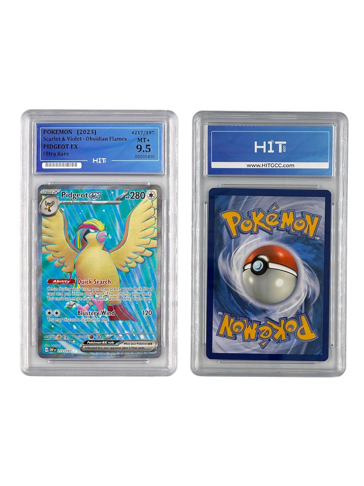 Pokémon Pidgeot EX Ultra Rare (Scarlet & Violet - Obsidian Flames) 00000430