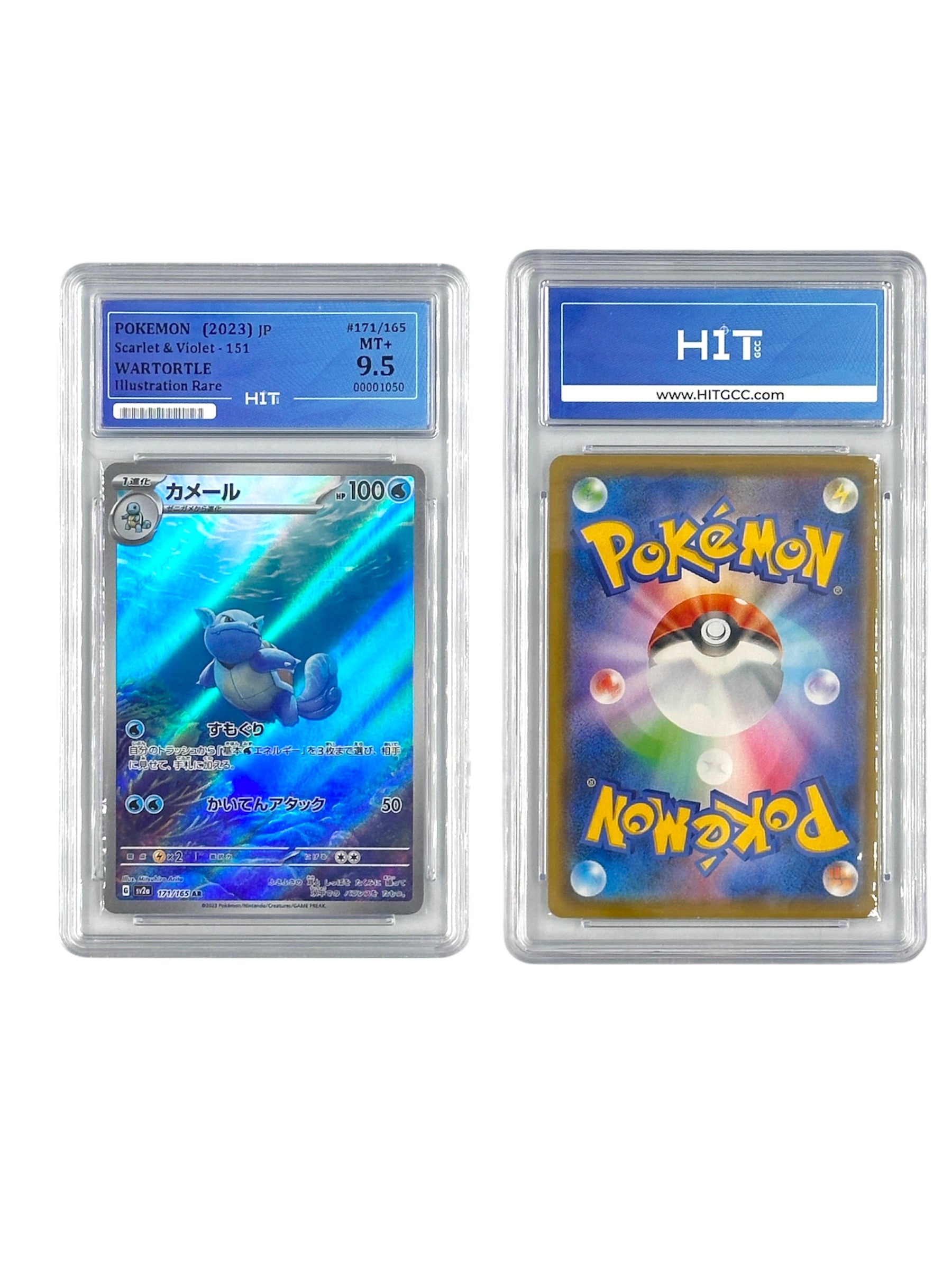 Pokémon Wartortle Illustration Rare (JP Scarlet & Violet - 151) 00001050