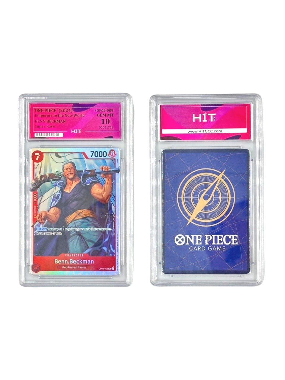 One Piece Benn Beckman Super Rare OP09-009 00001752