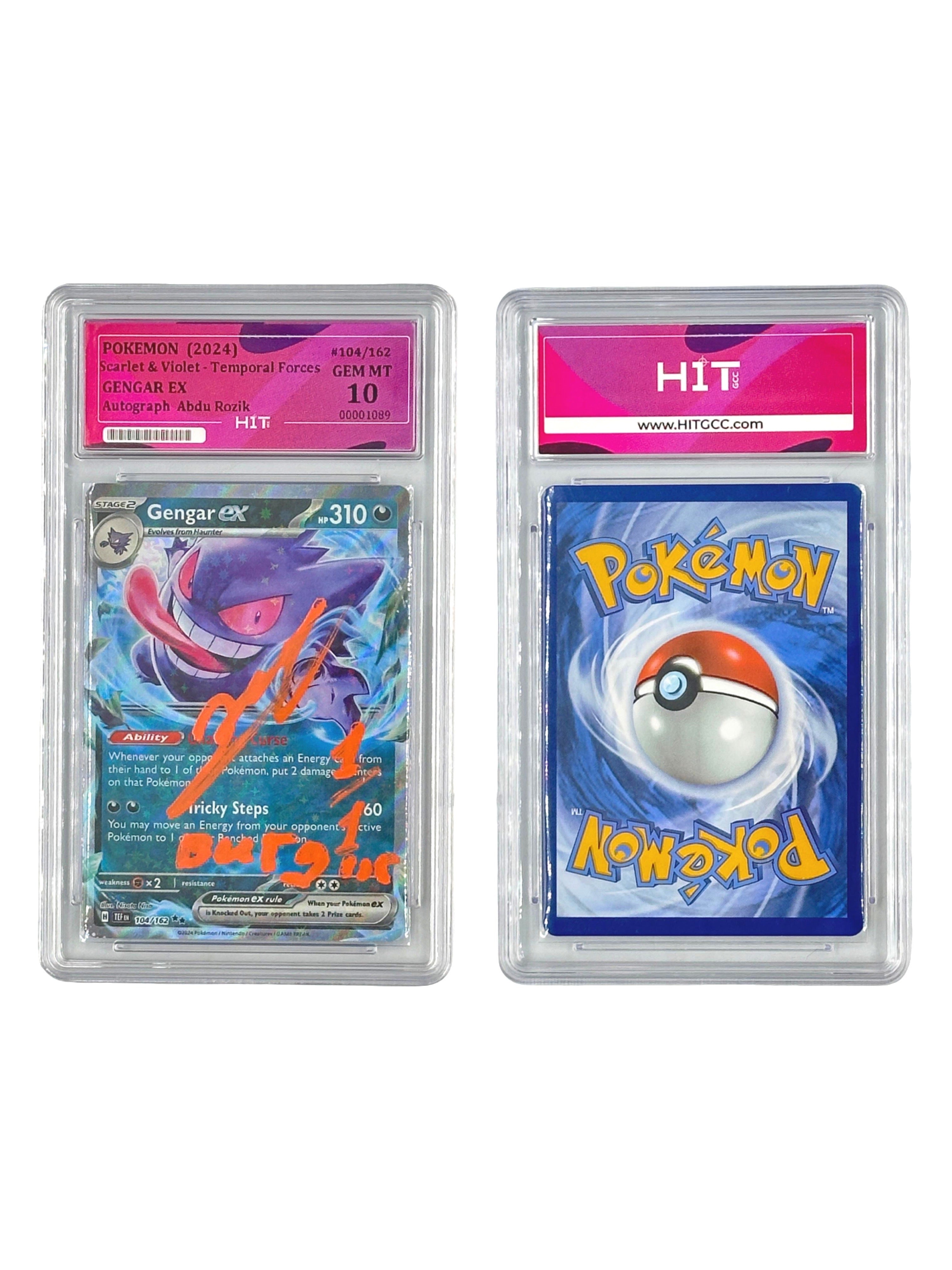 Pokémon Gengar ex (Scarlet & Violet - Temporal Forces) 00001089