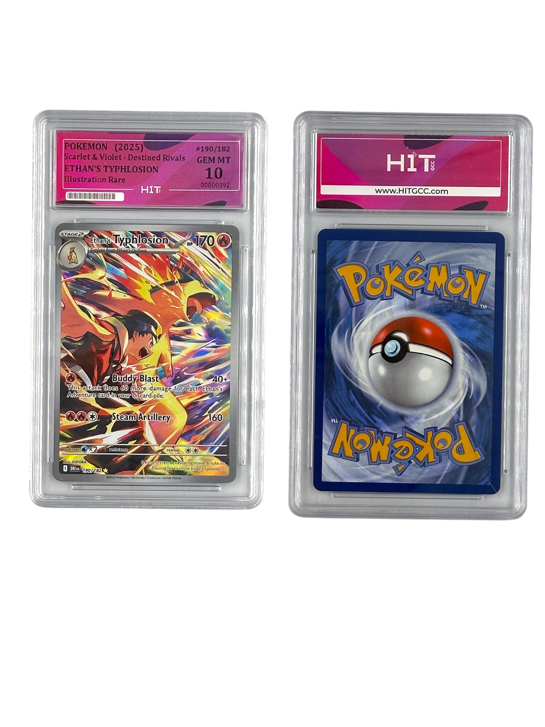 Pokémon Ethan's Typhlosion Illustration Rare (Scarlet & Violet - Destined Rivals) 00000392