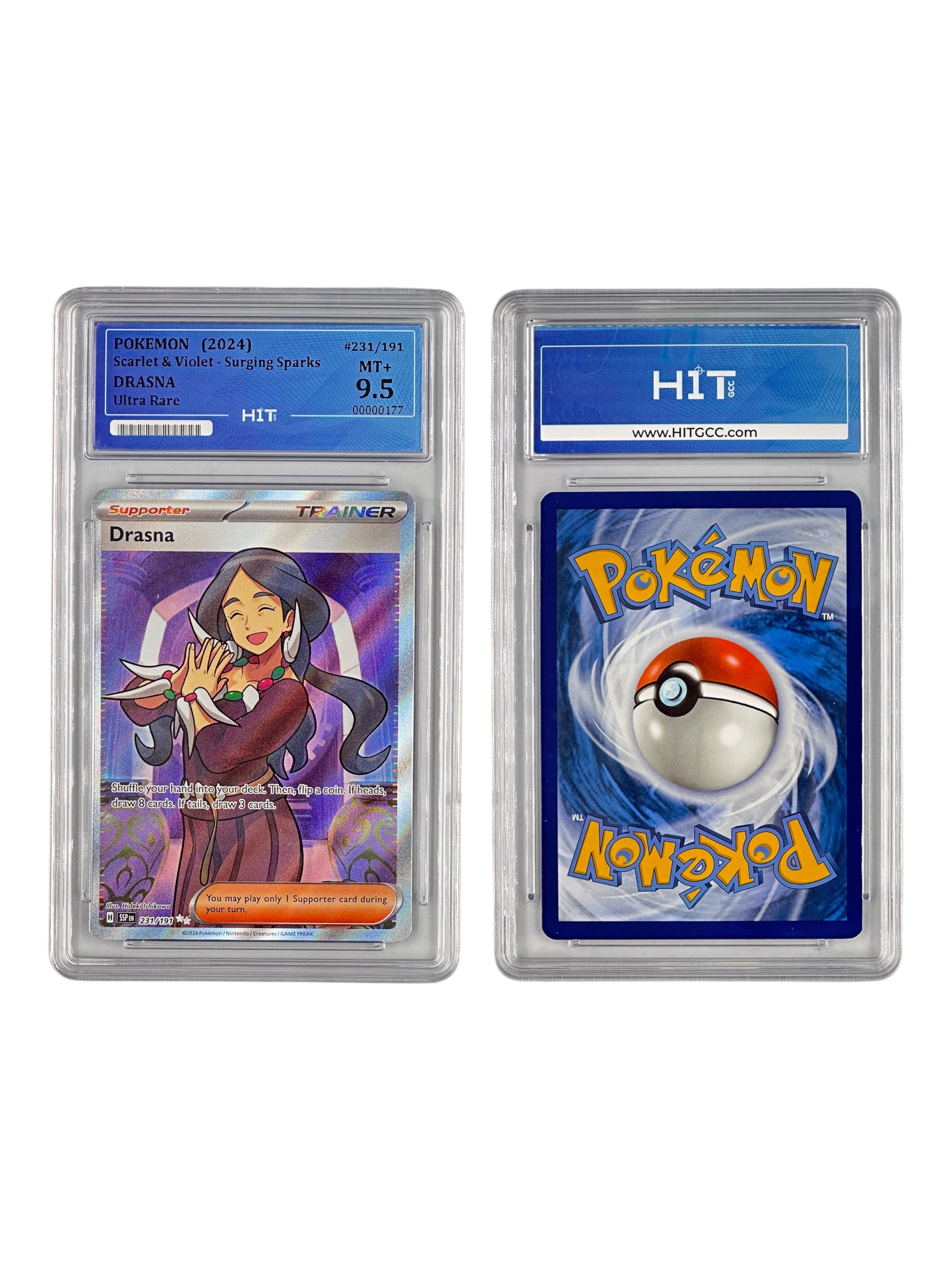 Pokémon Drasna Ultra Rare (Scarlet & Violet - Surging Sparks) 00000177