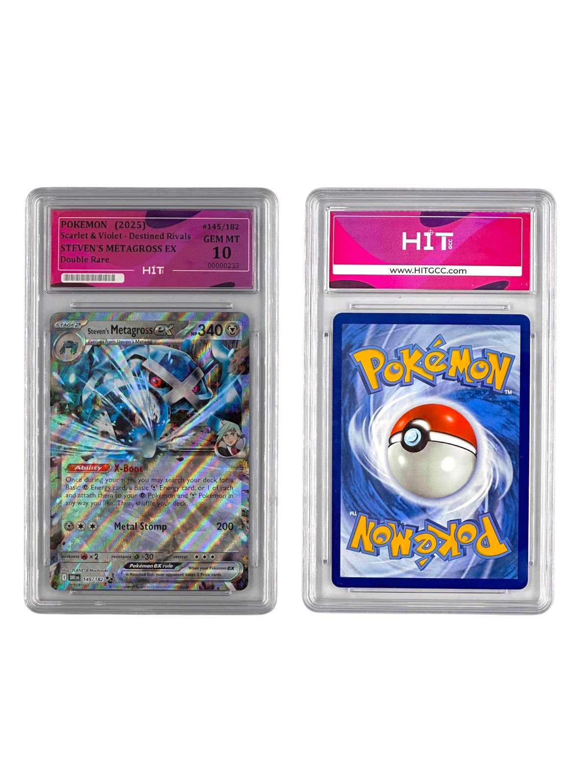 Pokémon Steven's Metagross EX (Scarlet & Violet - Destined Rivals) 00000233