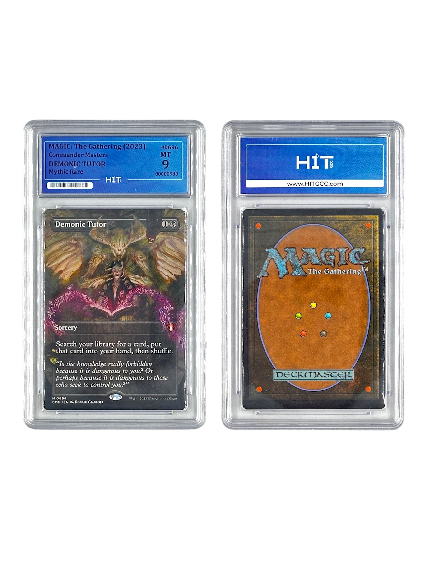 Magic: The Gathering Demonic Tutor (Commander Masters) 00000980