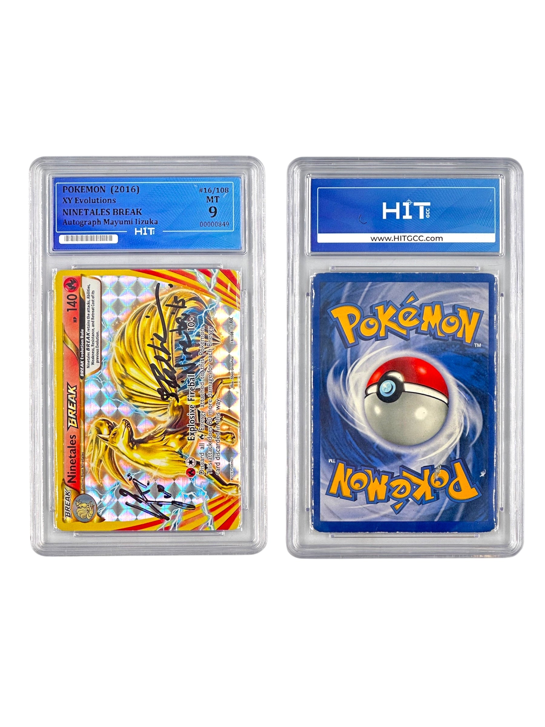 Pokémon Ninetales BREAK (XY Evolutions) 00000849