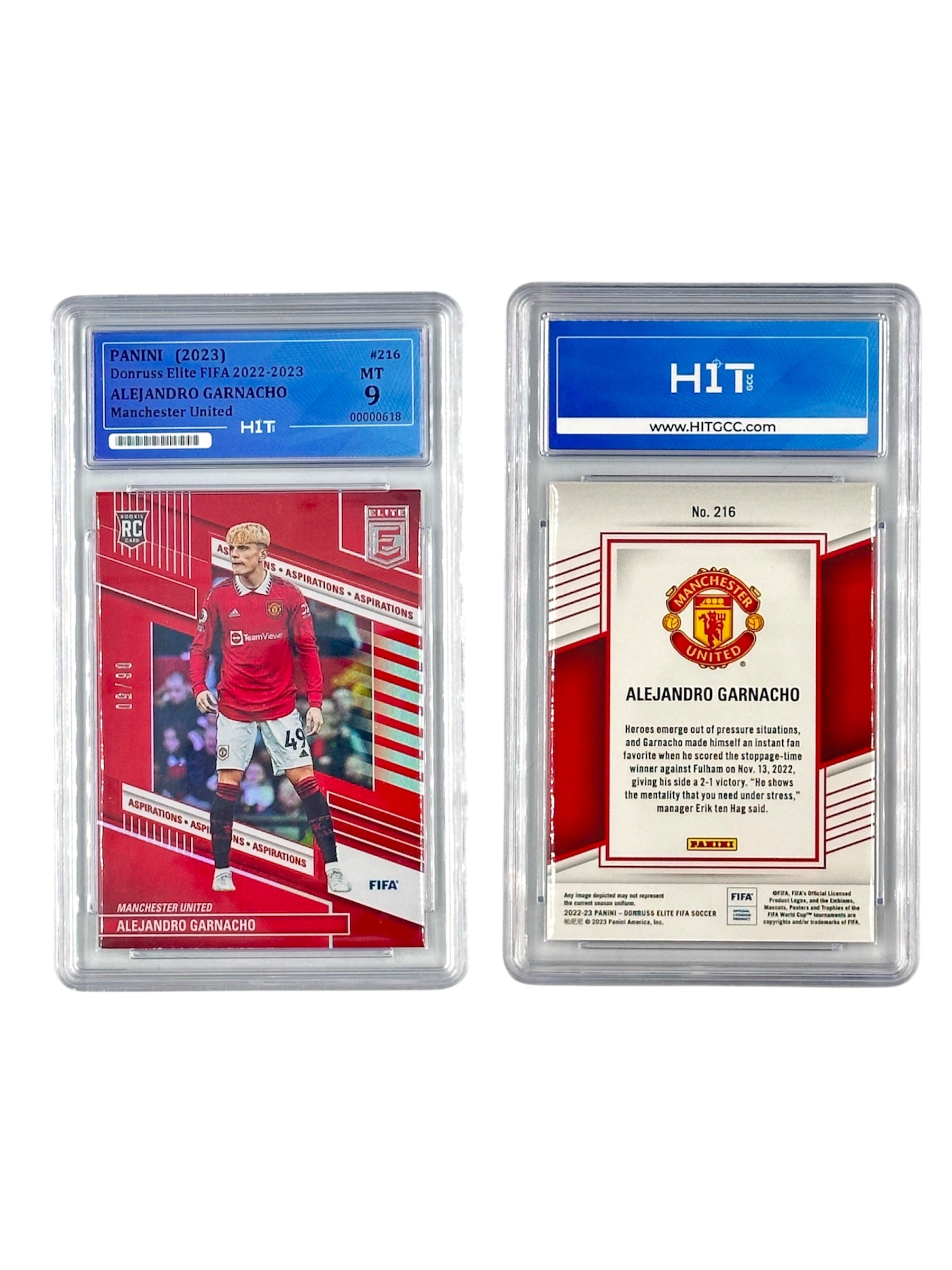 Panini Alejandro Garnacho (2023 Donruss Elite FIFA 2022-2023) 00000618