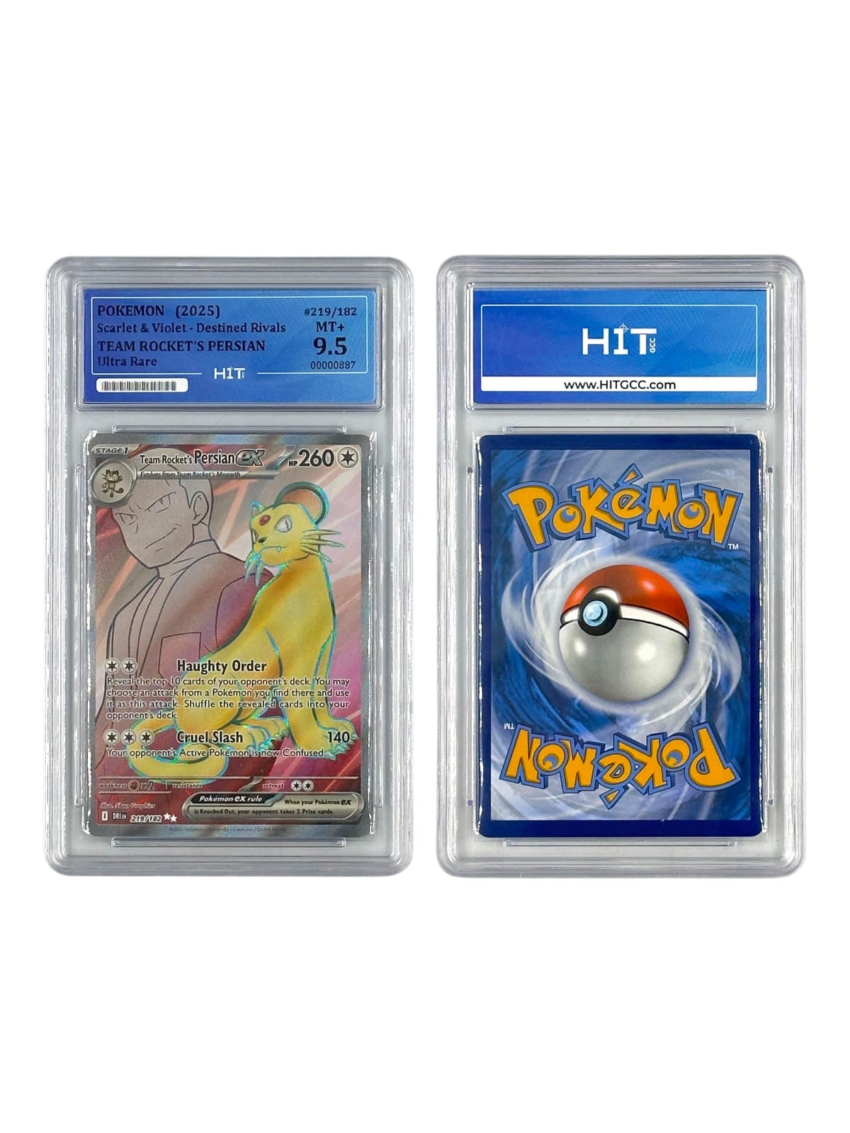 Pokémon Team Rocket's Persian ex (Scarlet & Violet - Destined Rivals) 00000887