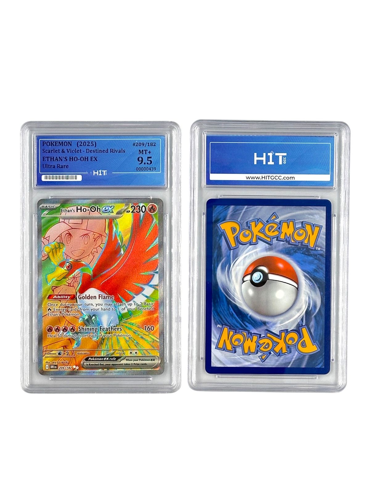 Pokémon Ethan's Ho-Oh ex (Scarlet & Violet - Destined Rivals) 00000439
