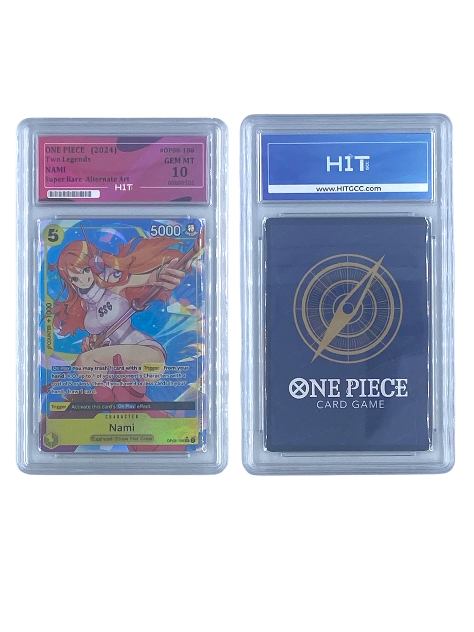One Piece Nami Super Rare Alternate Art (Two Legends) 00000505