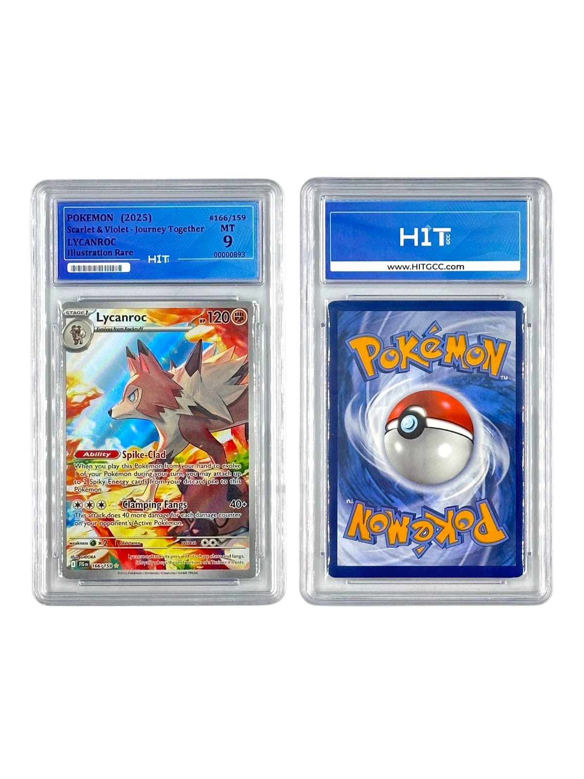 Pokémon Lycanroc Illustration Rare (Scarlet & Violet - Journey Together) 00000893