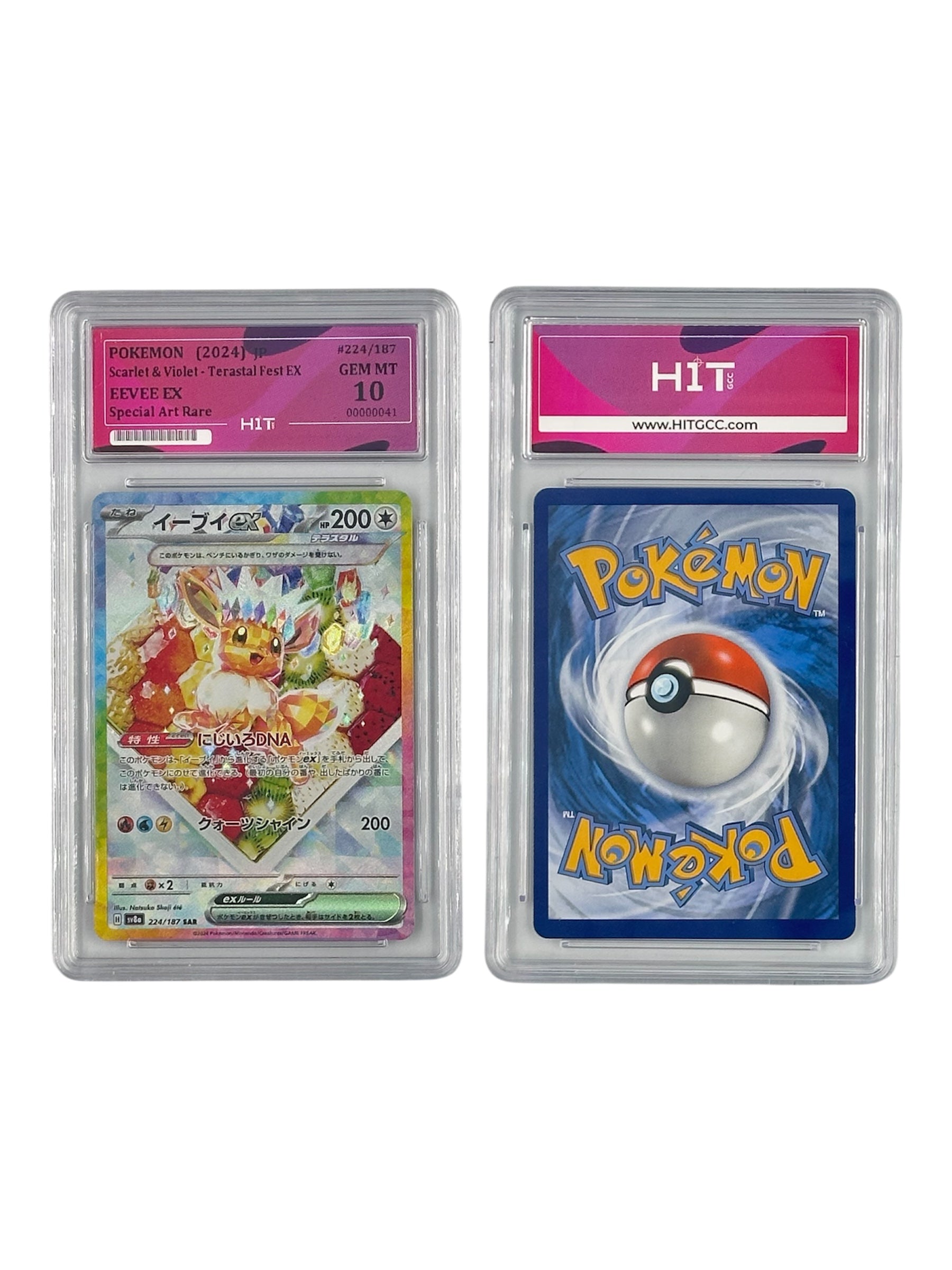 Pokémon Eevee EX Special Art Rare (JP Scarlet & Violet - Terastal Fest EX) 00000041