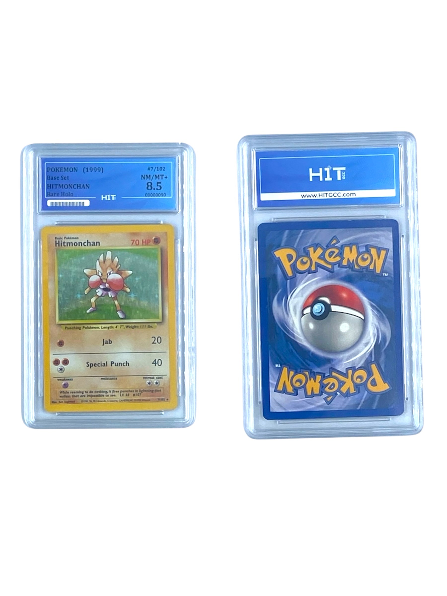 Pokémon Hitmonchan Rare Holo (Base Set) 00000090