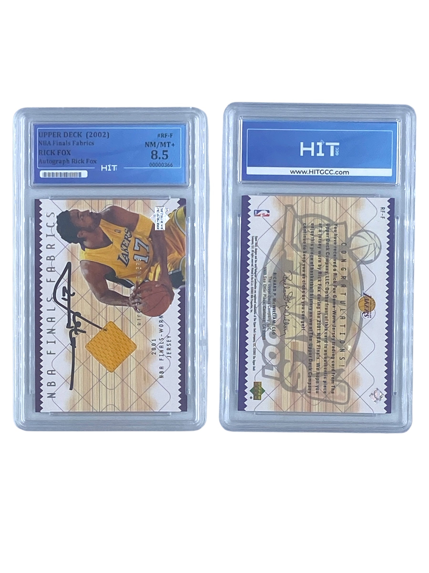 Rick Fox Upper Deck (2002) 00000366