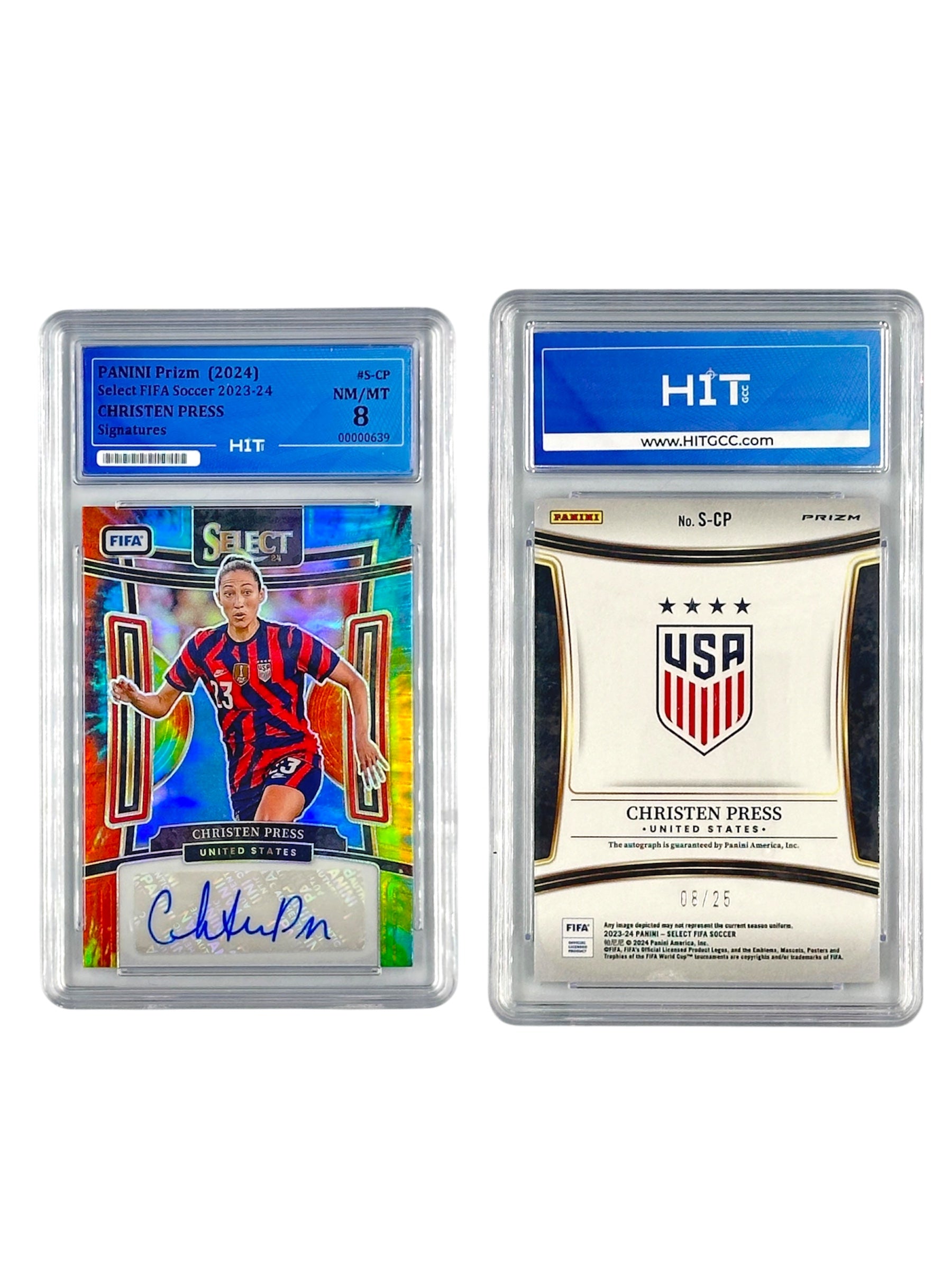 Christen Press (2024 Panini Prizm Select FIFA Soccer) 00000639