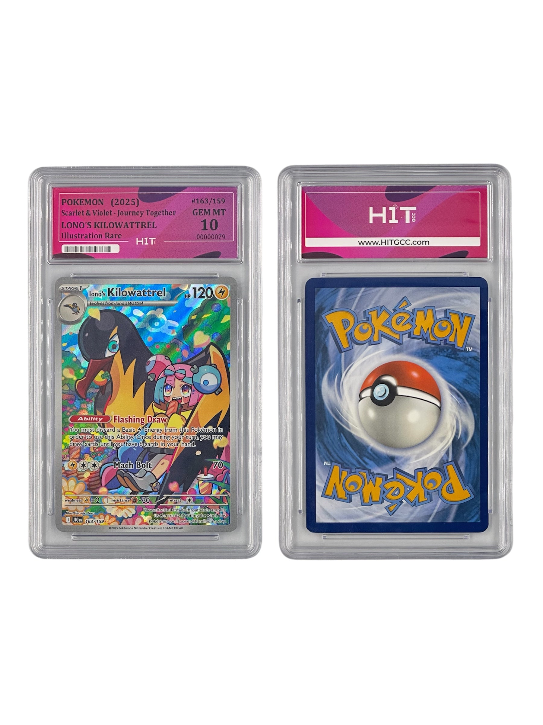 Pokémon Iono's Kilowattrel (Scarlet & Violet - Journey Together) 00000079