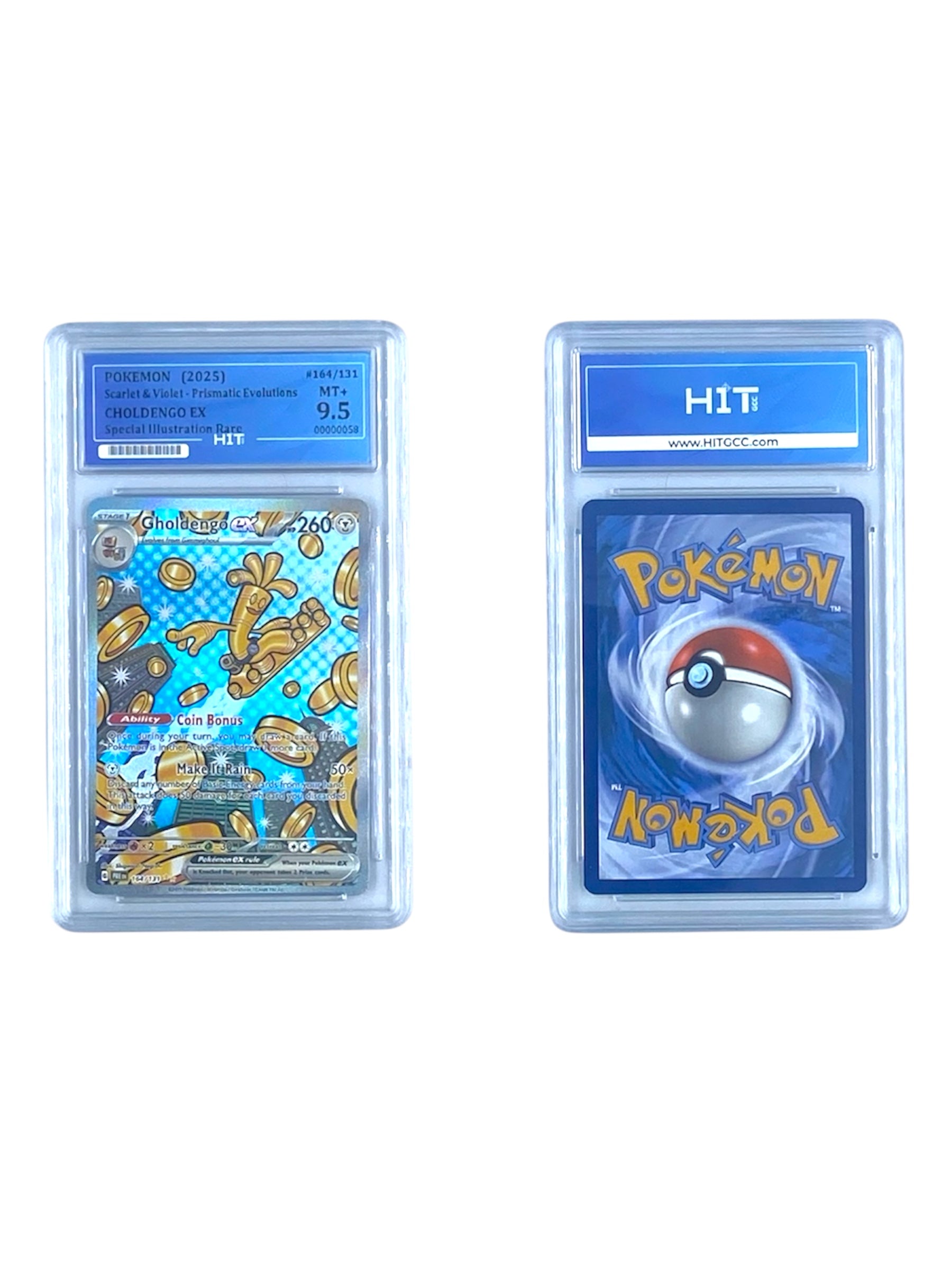 Pokémon Gholdengo EX Special Illustration Rare (Scarlet & Violet - Prismatic Evolutions) 00000058