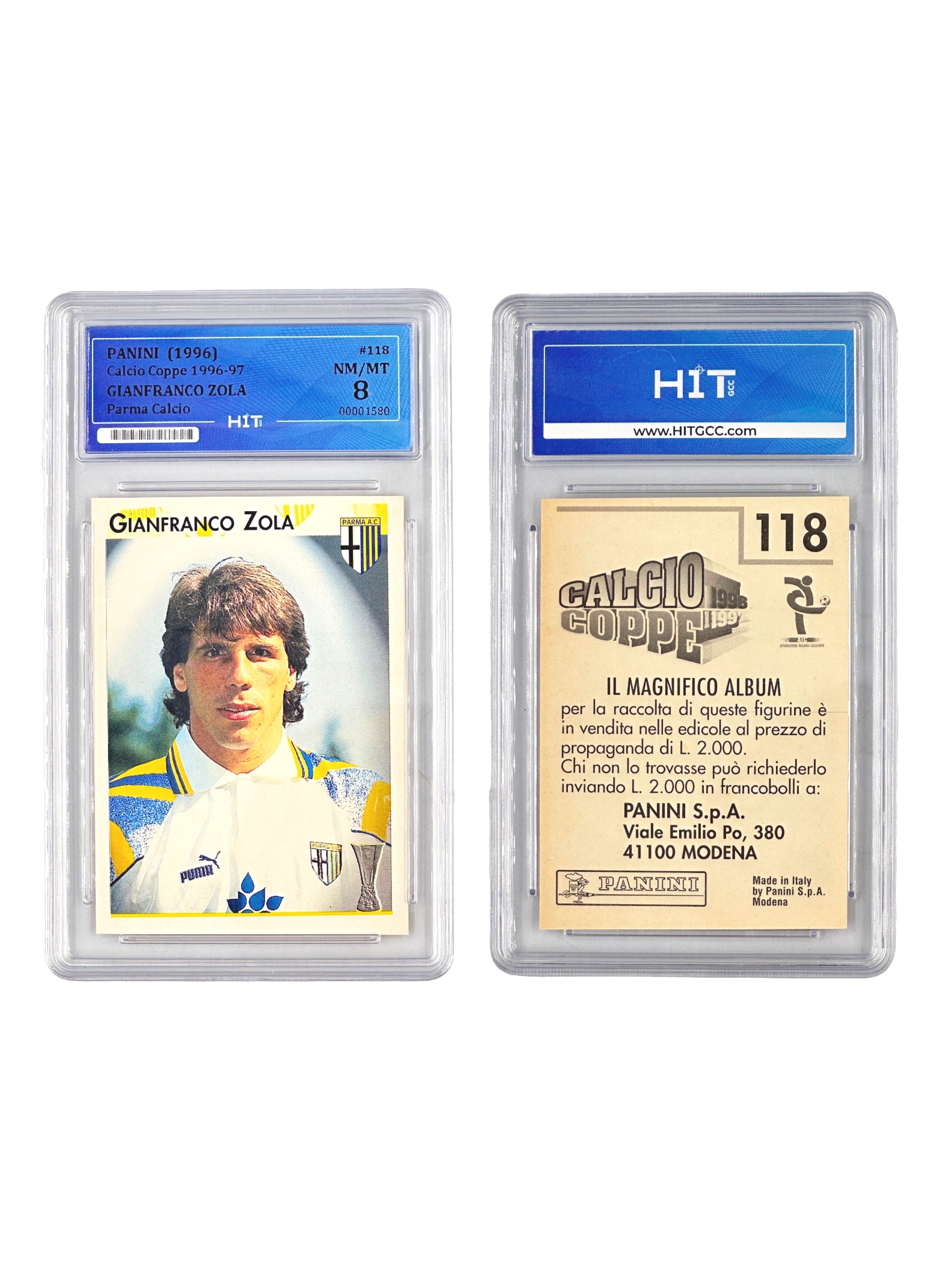 Panini Gianfranco Zola (1996 Calcio Coppe) 00001580