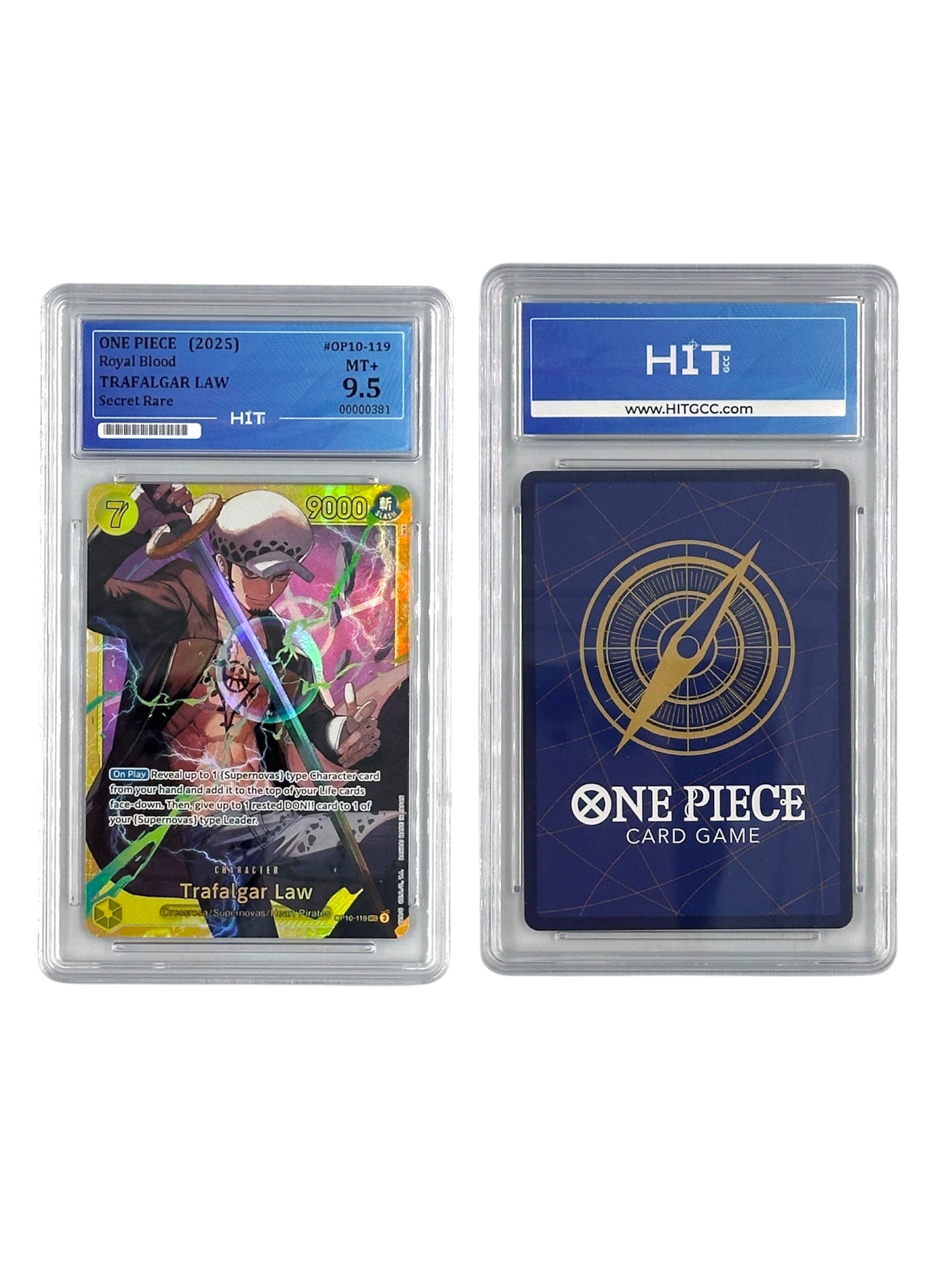 One Piece Trafalgar Law Secret Rare (Royal Blood) 00000381