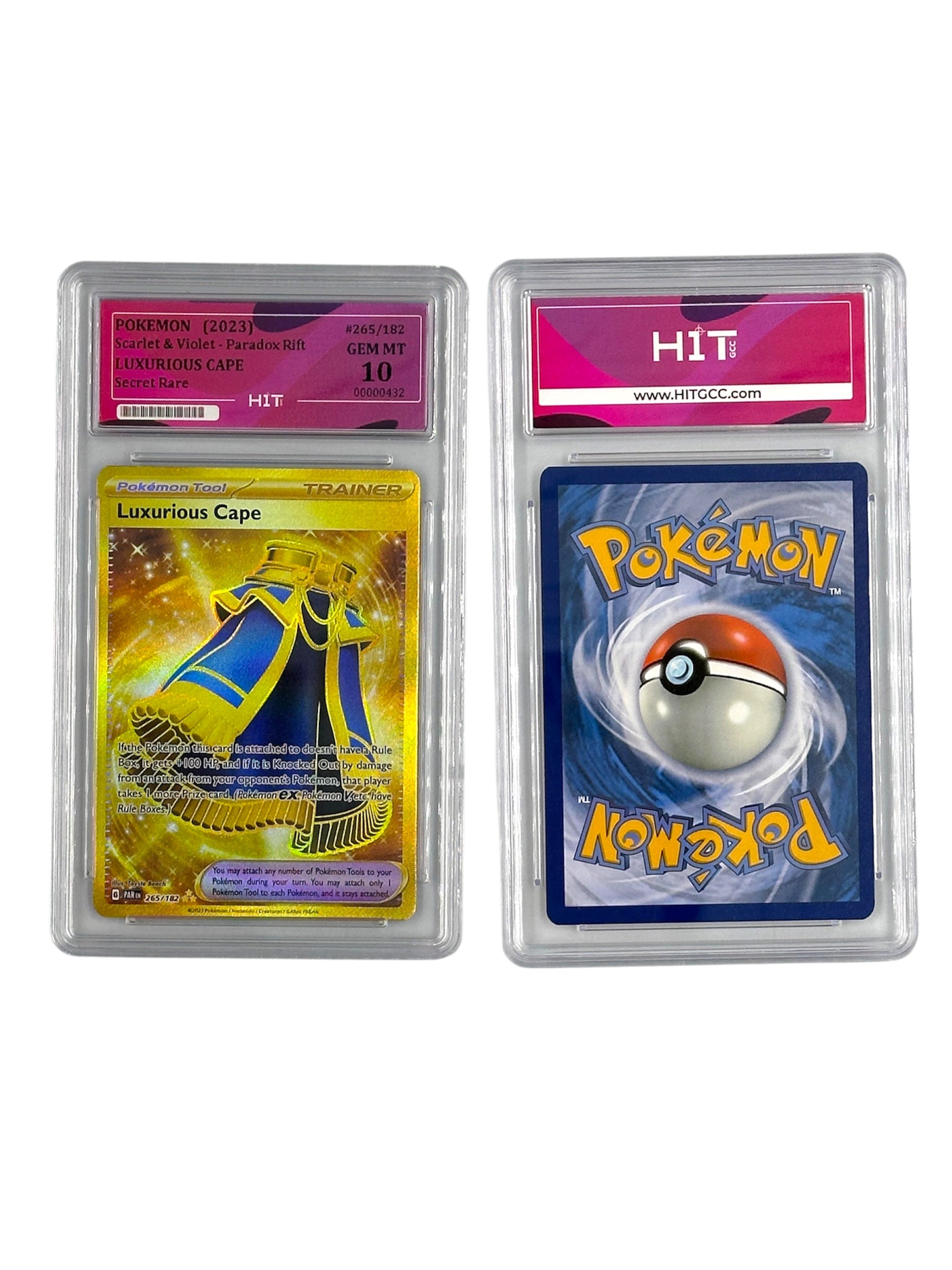 Pokémon Luxurious Cape Secret Rare (Scarlet & Violet - Paradox Rift) 00000432