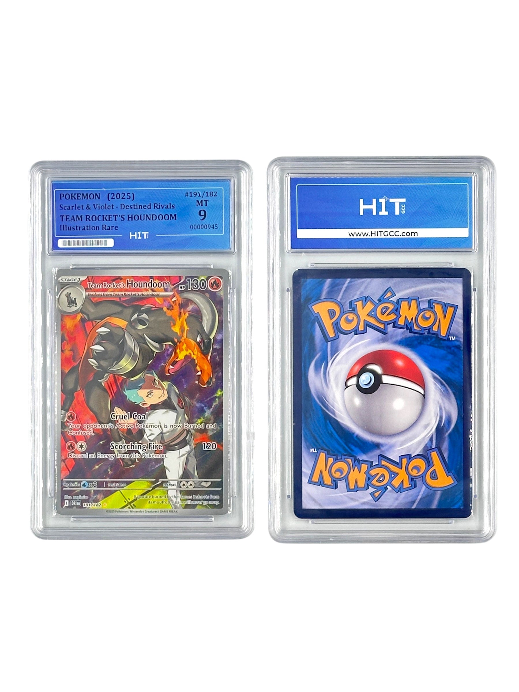 Pokémon Team Rocket's Houndoom Illustration Rare (Scarlet & Violet - Destined Rivals) 00000945