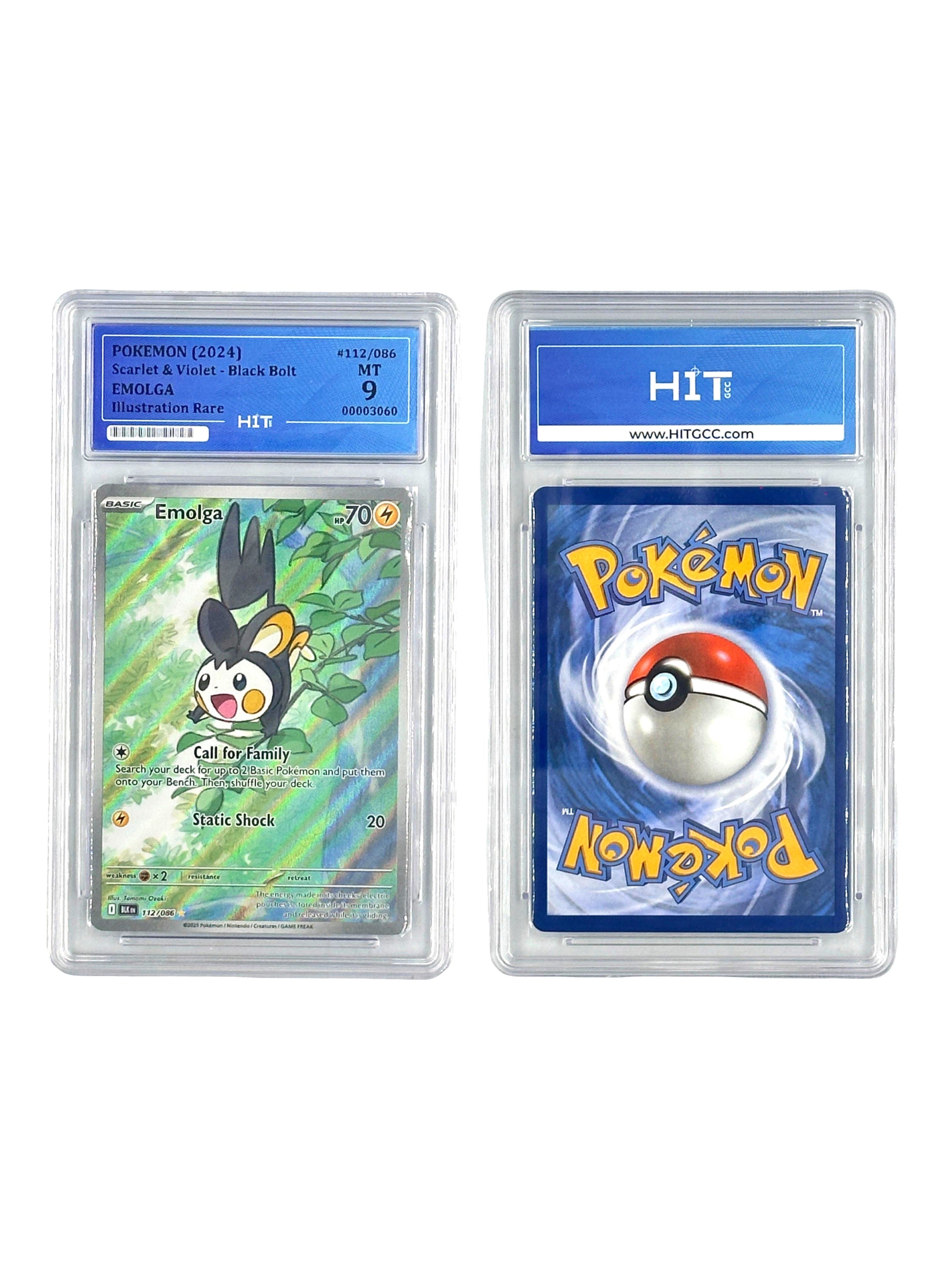 Pokémon Emolga Illustration Rare (Scarlet & Violet - Black Bolt) 00003060