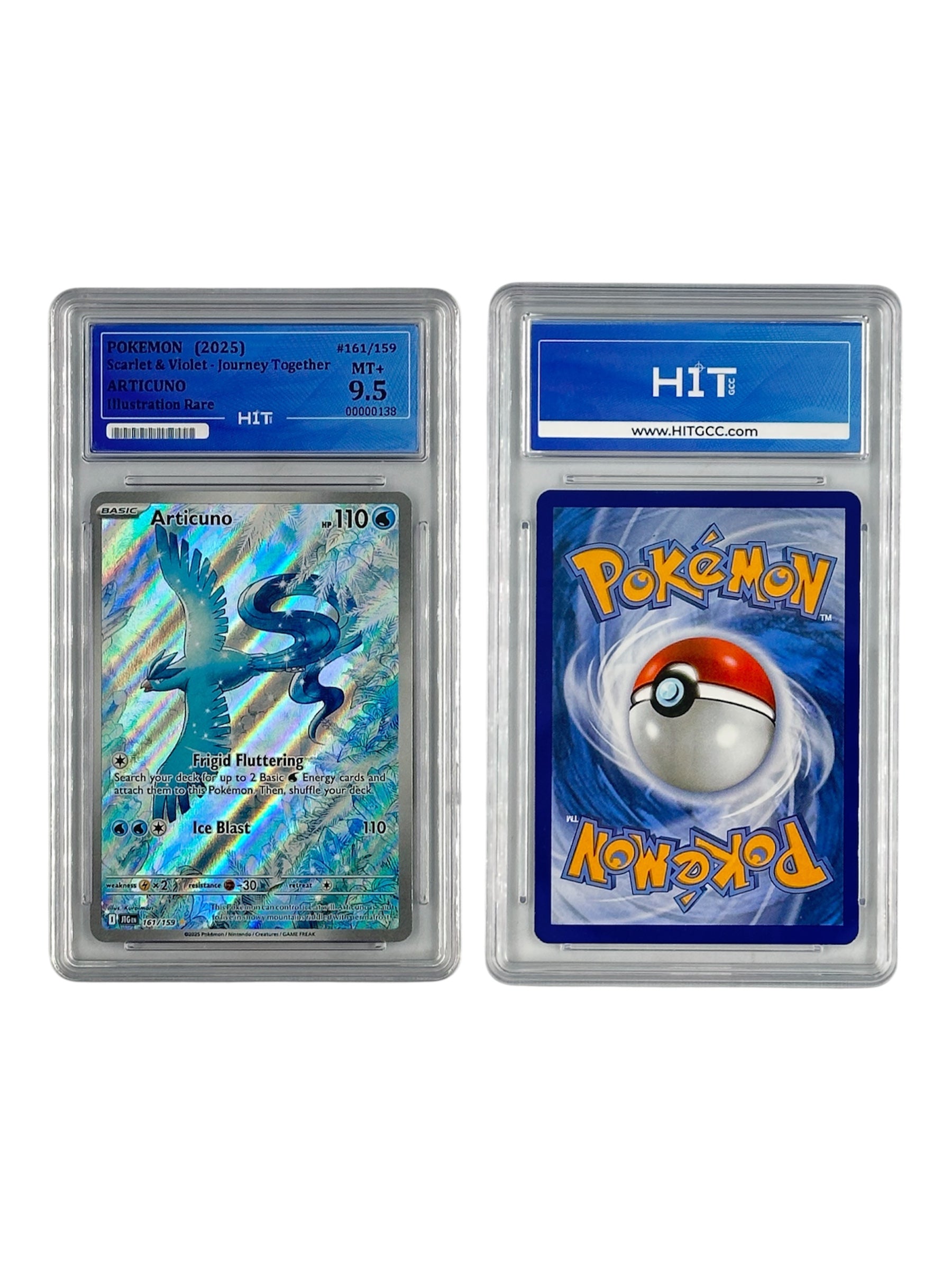 Pokémon Articuno Illustration Rare (Scarlet & Violet - Journey Together) 00000138