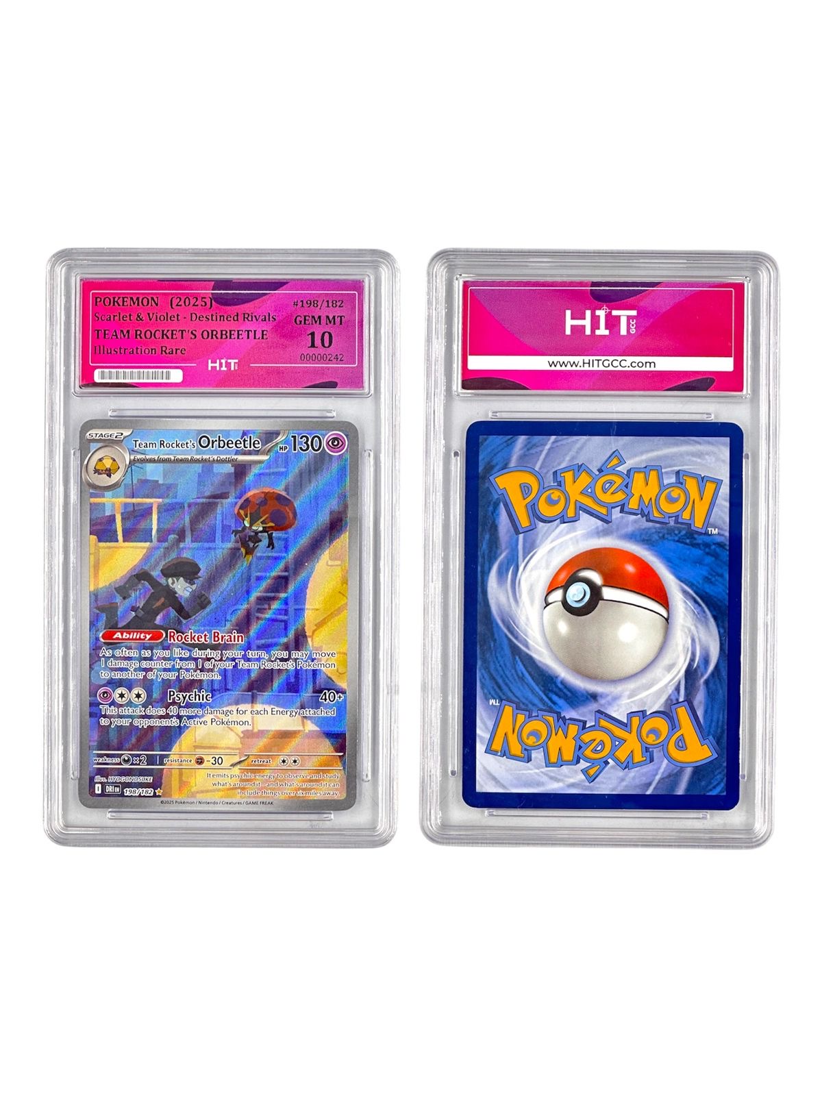 Pokémon Team Rocket's Orbeetle (Scarlet & Violet - Destined Rivals) 00000242