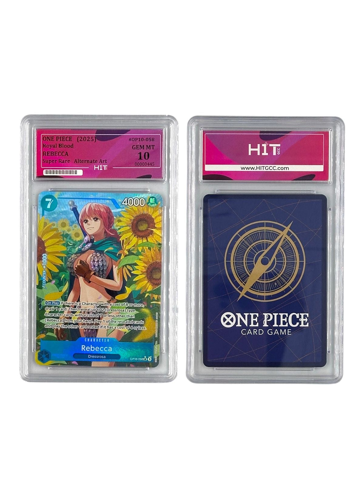 One Piece Rebecca Super Rare Alternate Art (2025 Royal Blood) 00000445