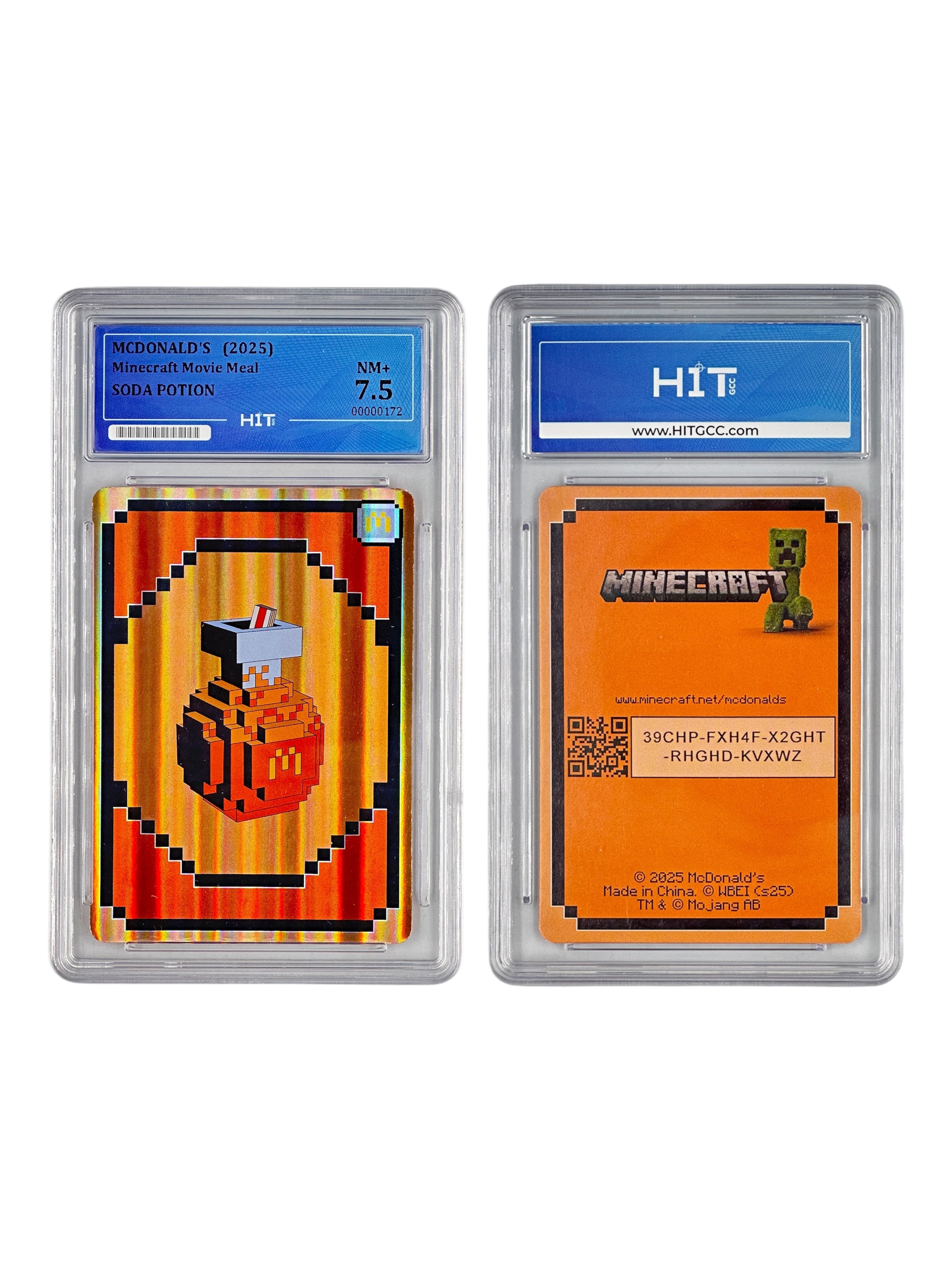 Minecraft Soda Potion (McDonald's Movie Meal) 00000172