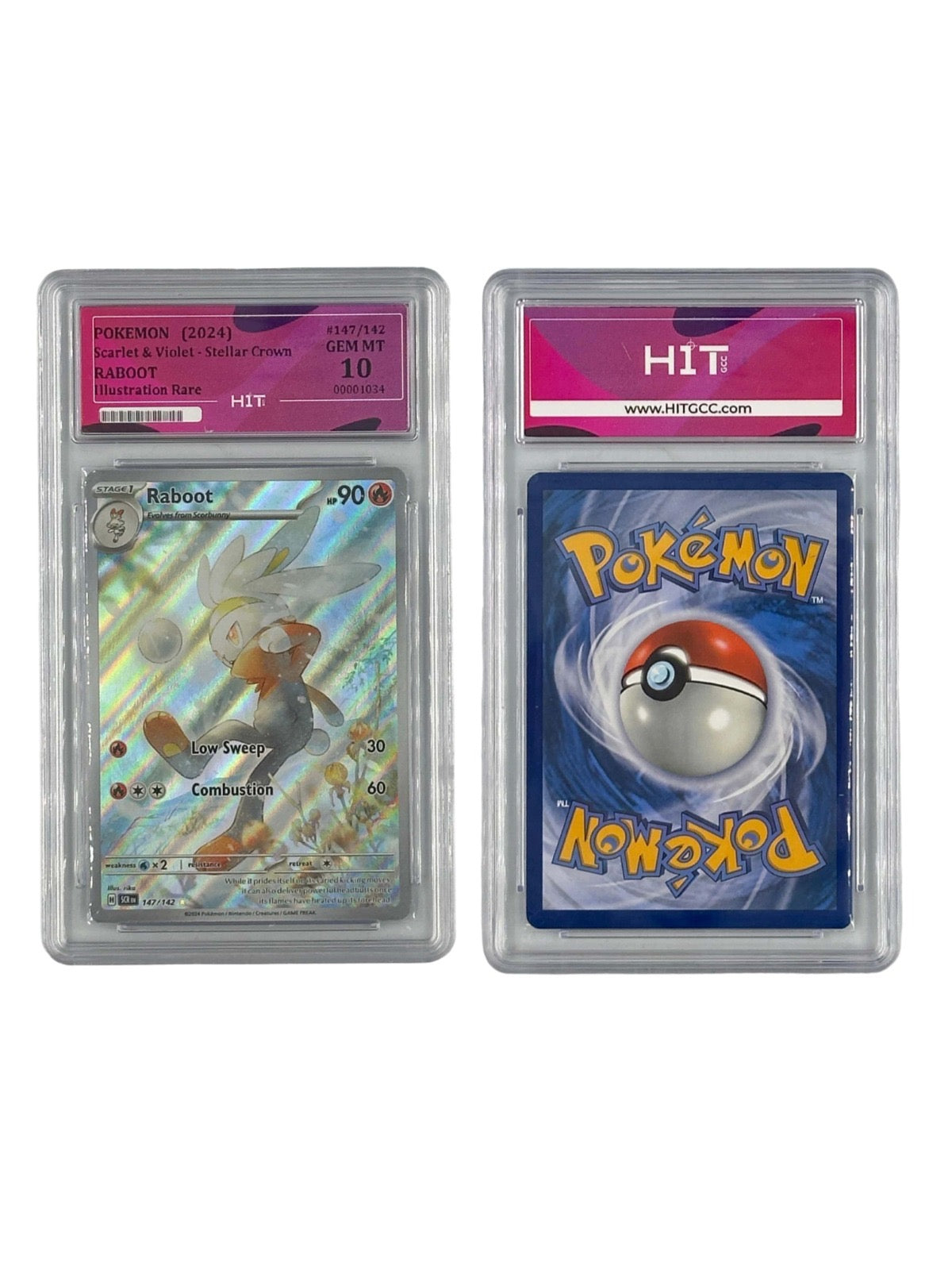 Pokémon Raboot Illustration Rare (Scarlet & Violet - Stellar Crown) 00001034