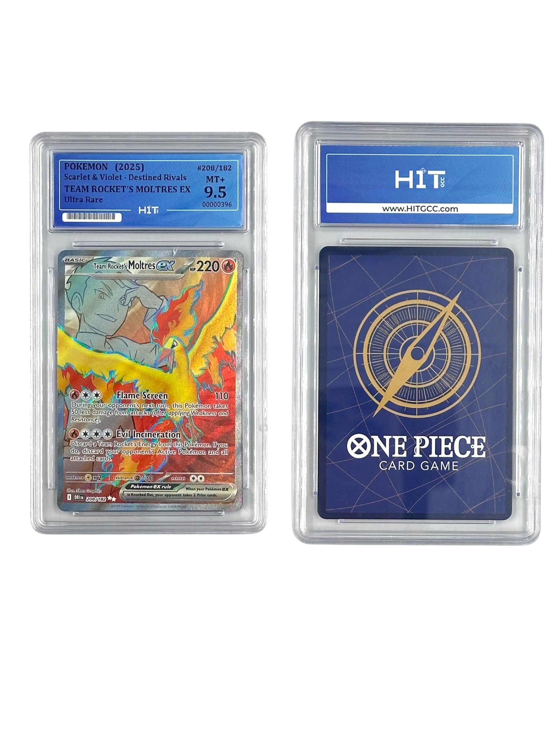 Pokémon Team Rocket's Moltres EX (Scarlet & Violet - Destined Rivals) 00000396