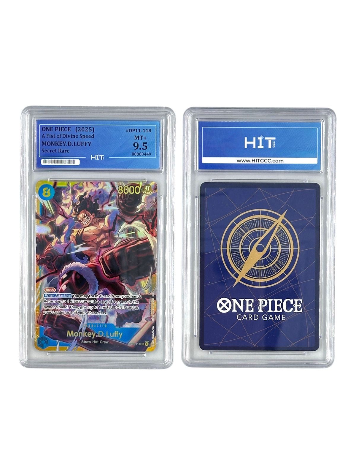 One Piece Monkey.D.Luffy Secret Rare (OP11) 00000449