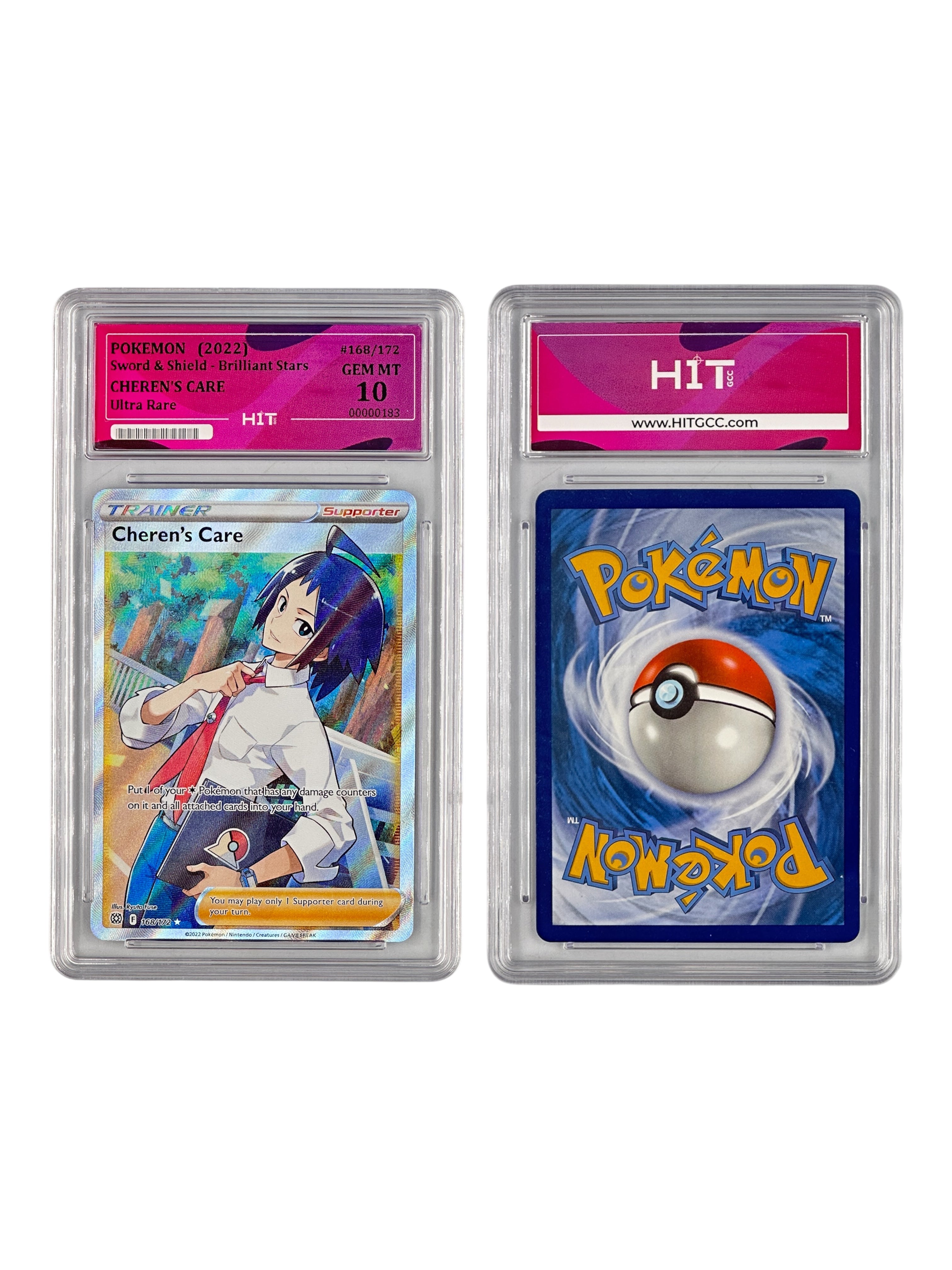 Pokémon Cheren's Care (Sword & Shield - Brilliant Stars) 00000183