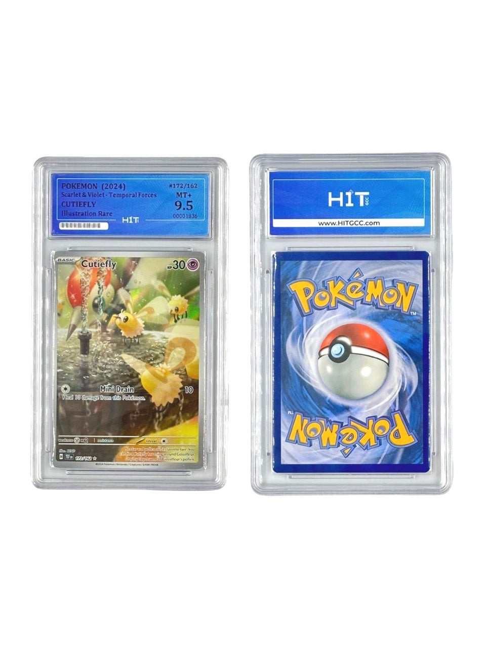 Pokémon Cutiefly Illustration Rare (Scarlet & Violet-Temporal Forces) 00001836